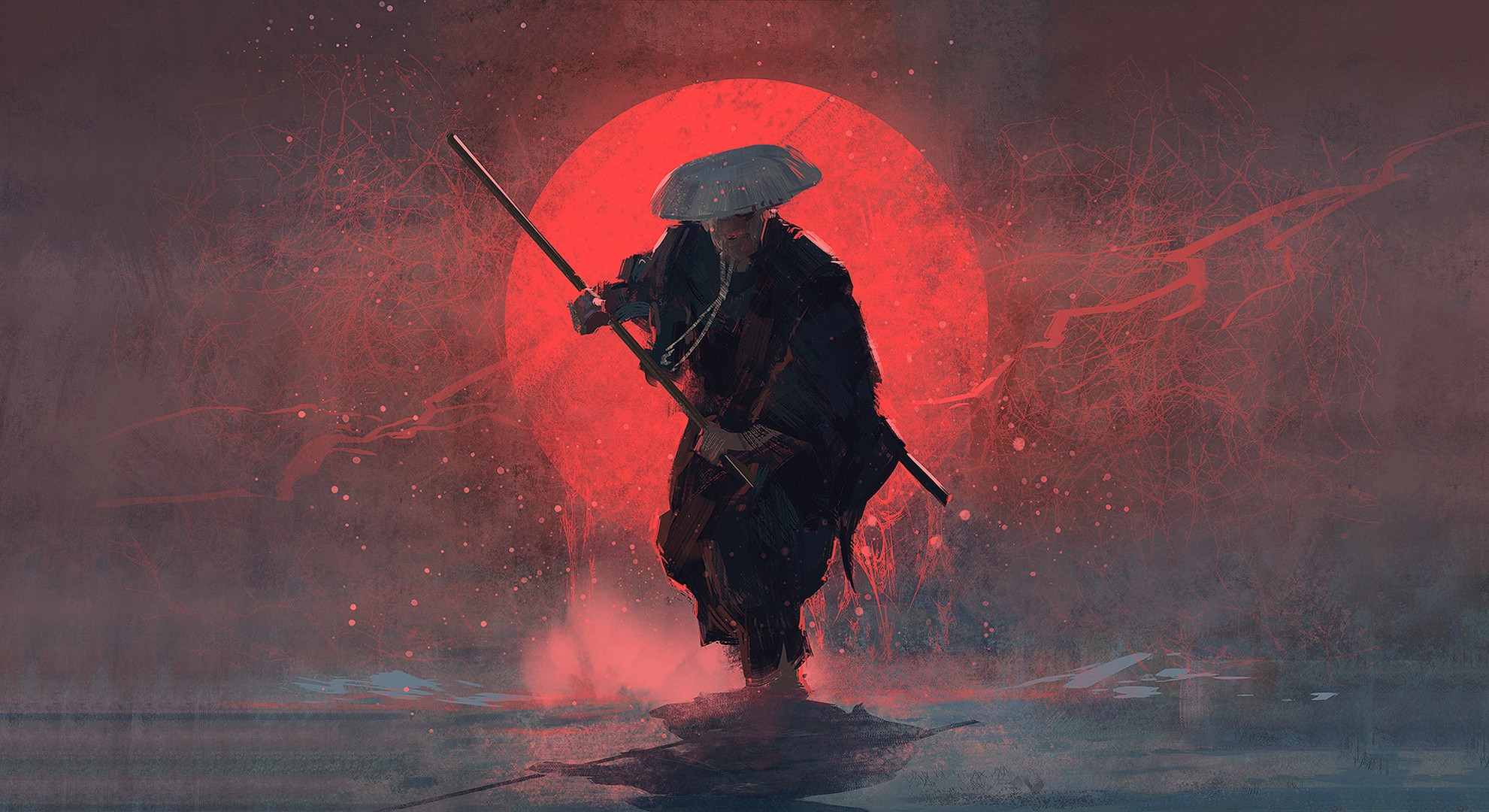 Red Samurai Wallpapers