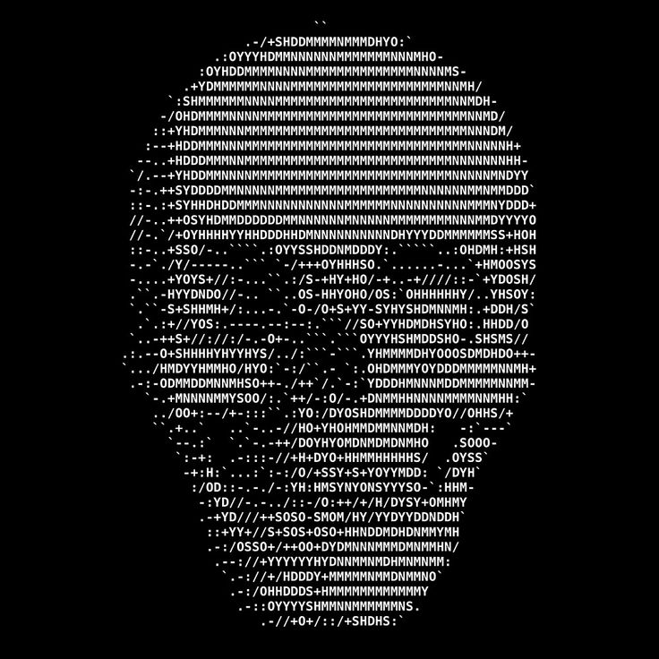 Red Skull Ascii Wallpapers