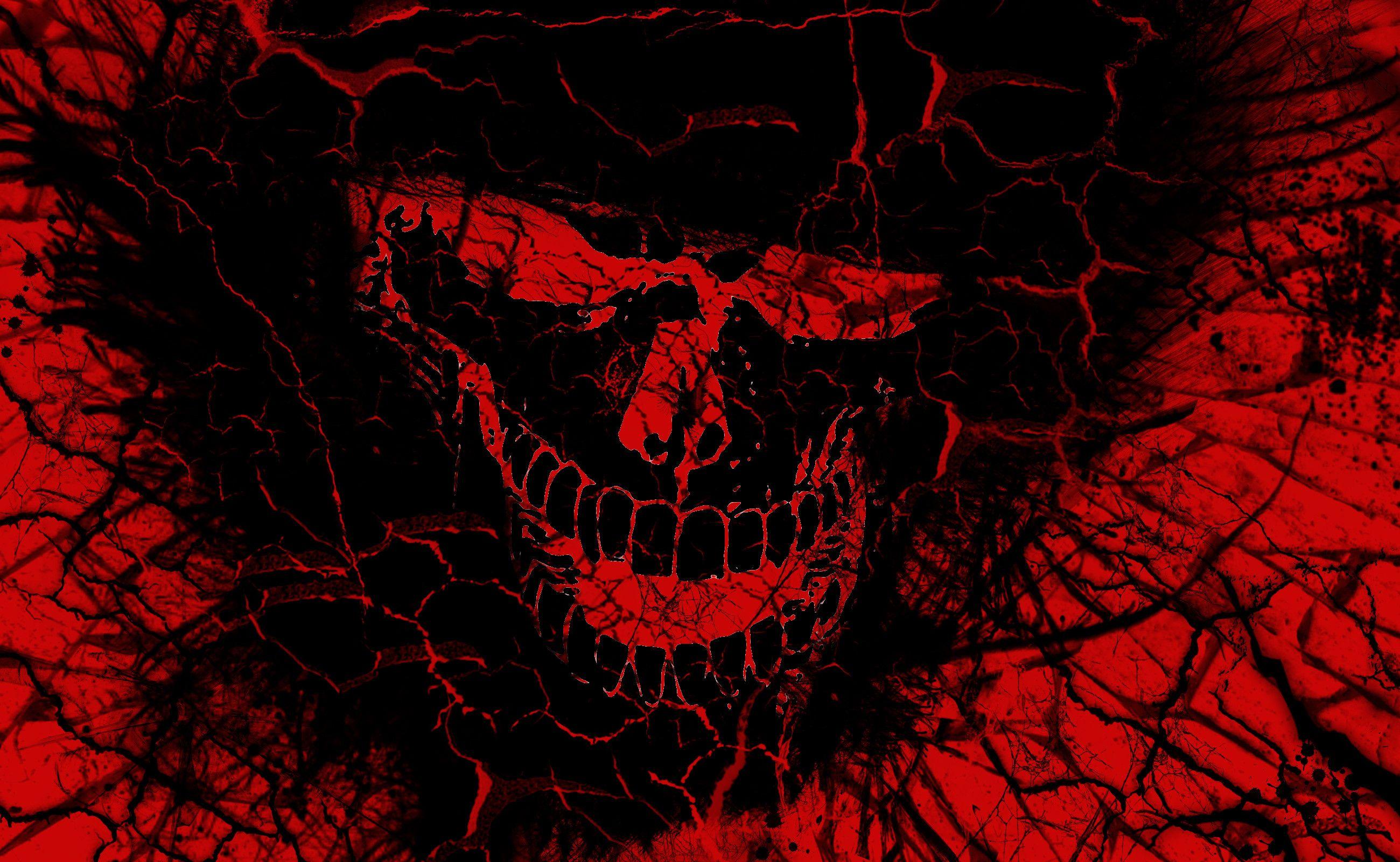 Red Skull Ascii Wallpapers