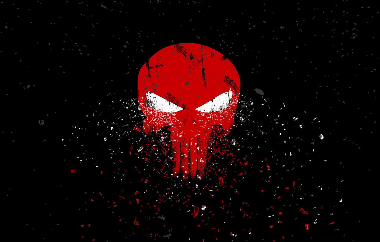 Red Skull Ascii Wallpapers