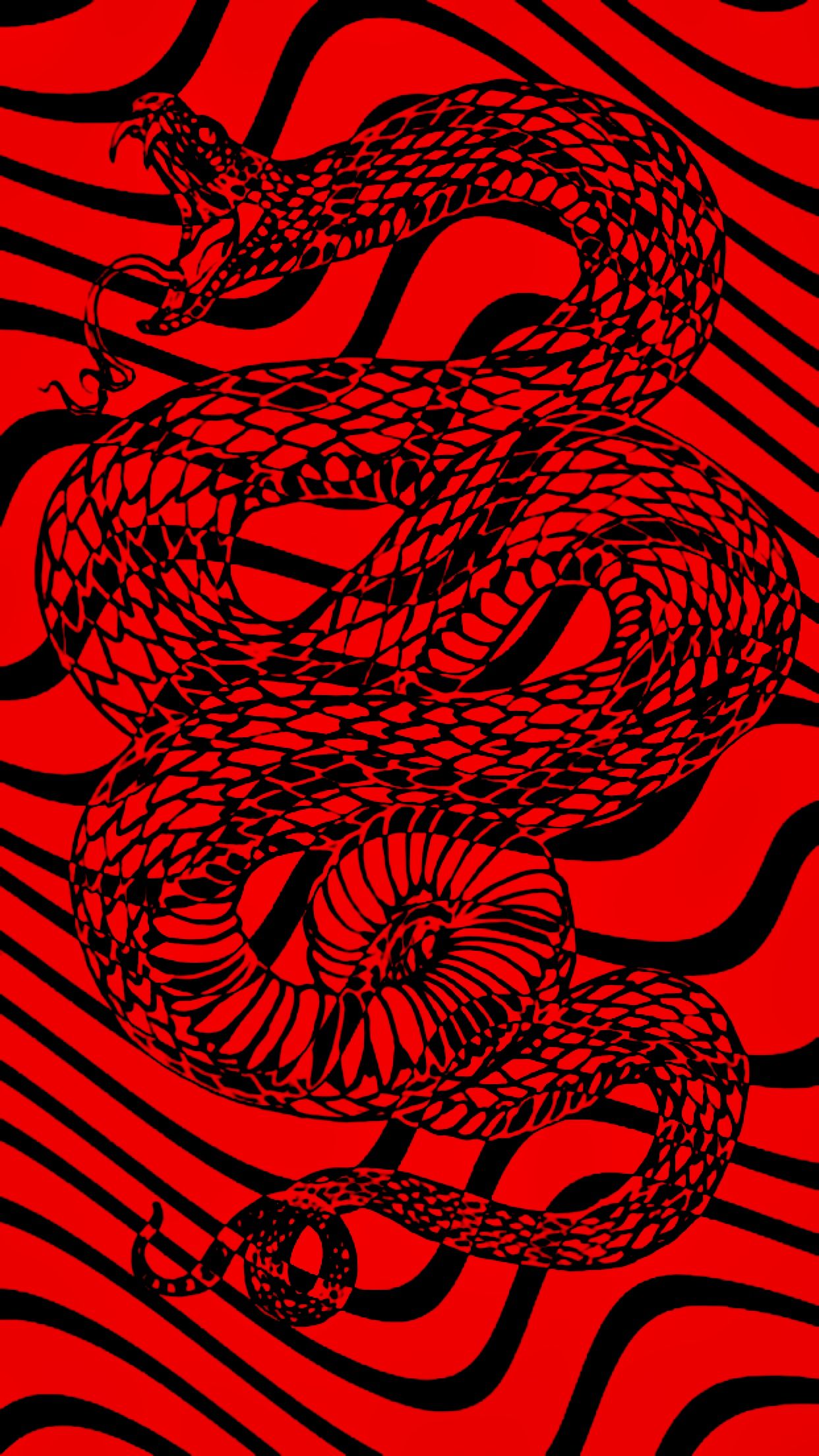 Red Snake Wallpapers
