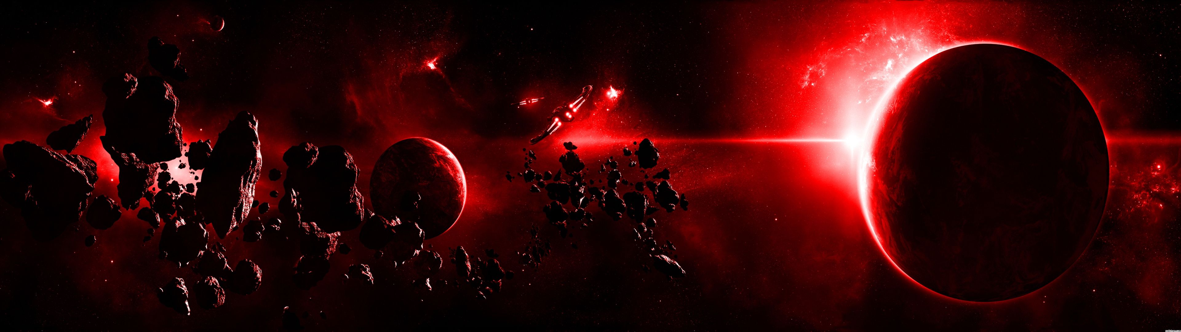 Red Space Wallpapers