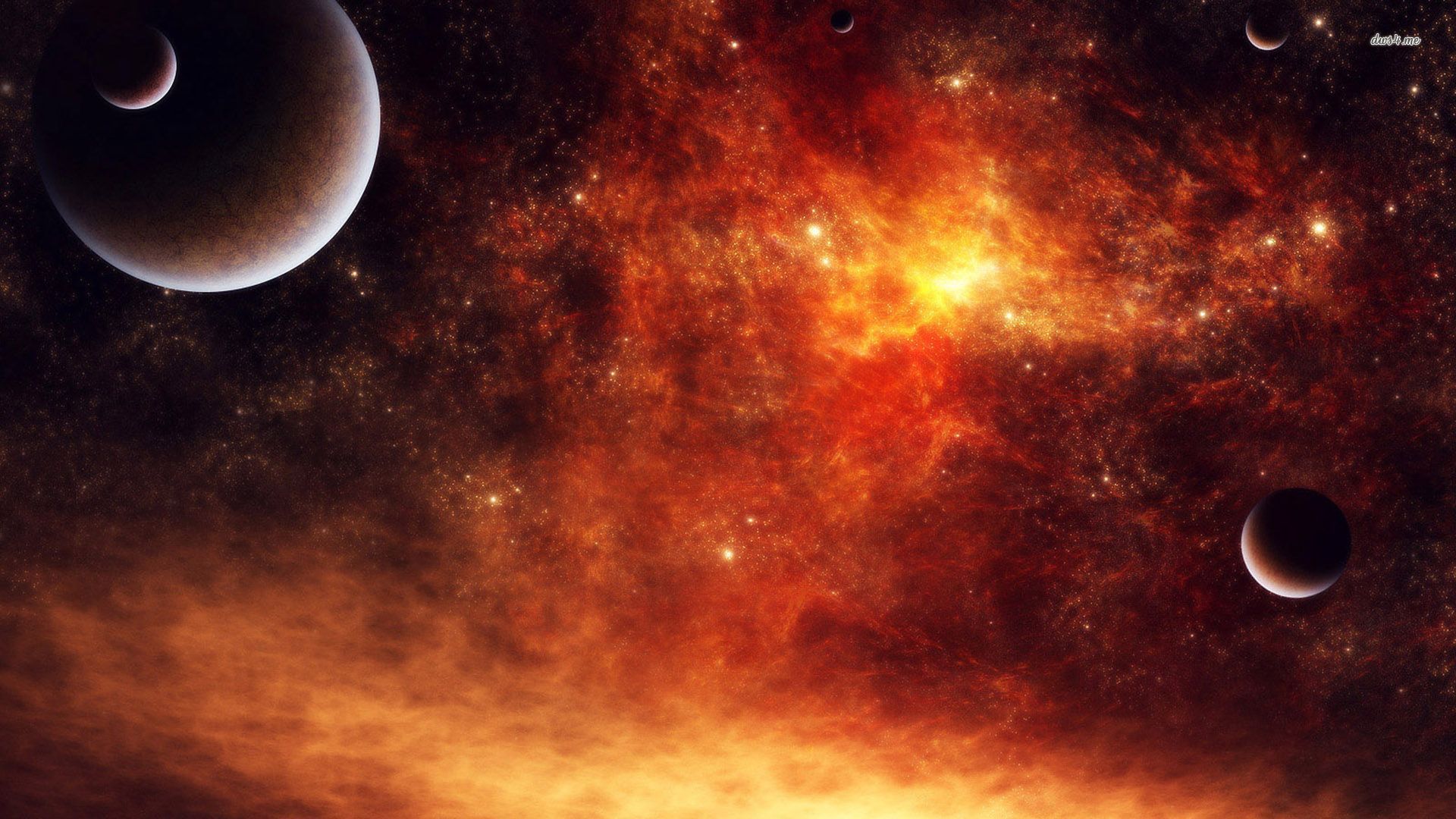 Red Space Wallpapers