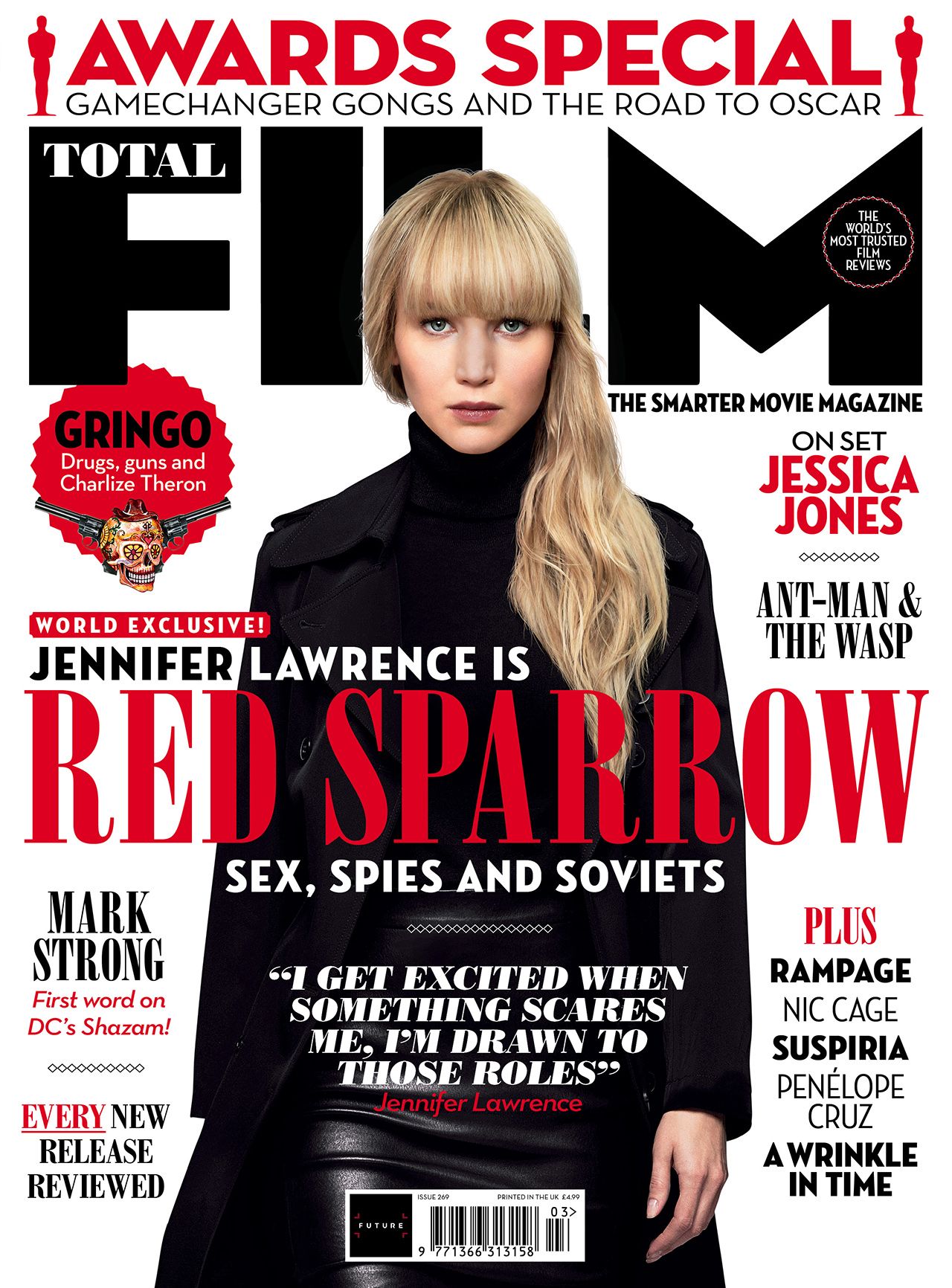 Red Sparrow Jennifer Lawrence Movie 2018 Wallpapers