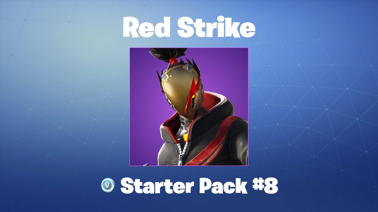 Red Strike Fortnite Wallpapers