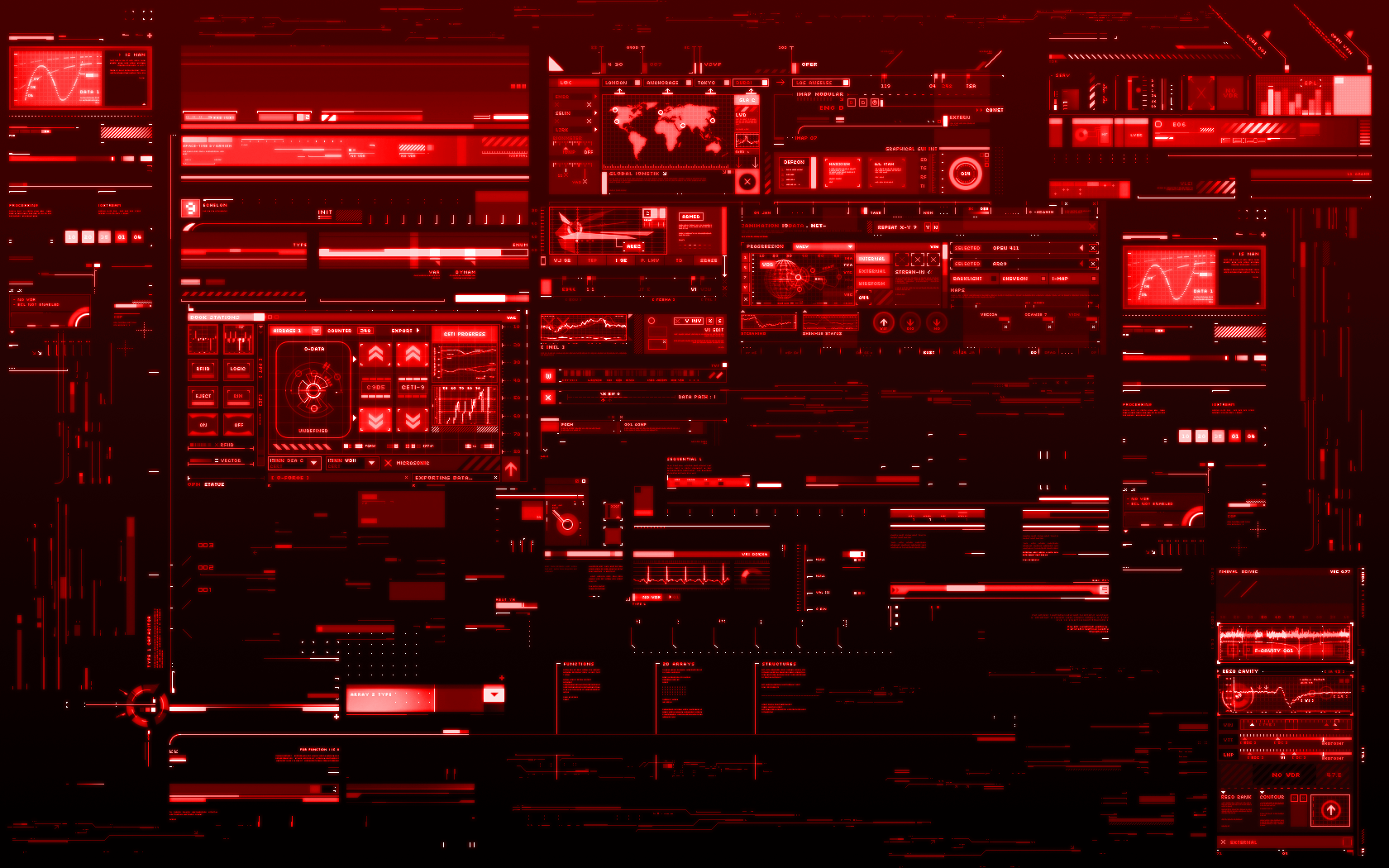 Red Tech Wallpapers