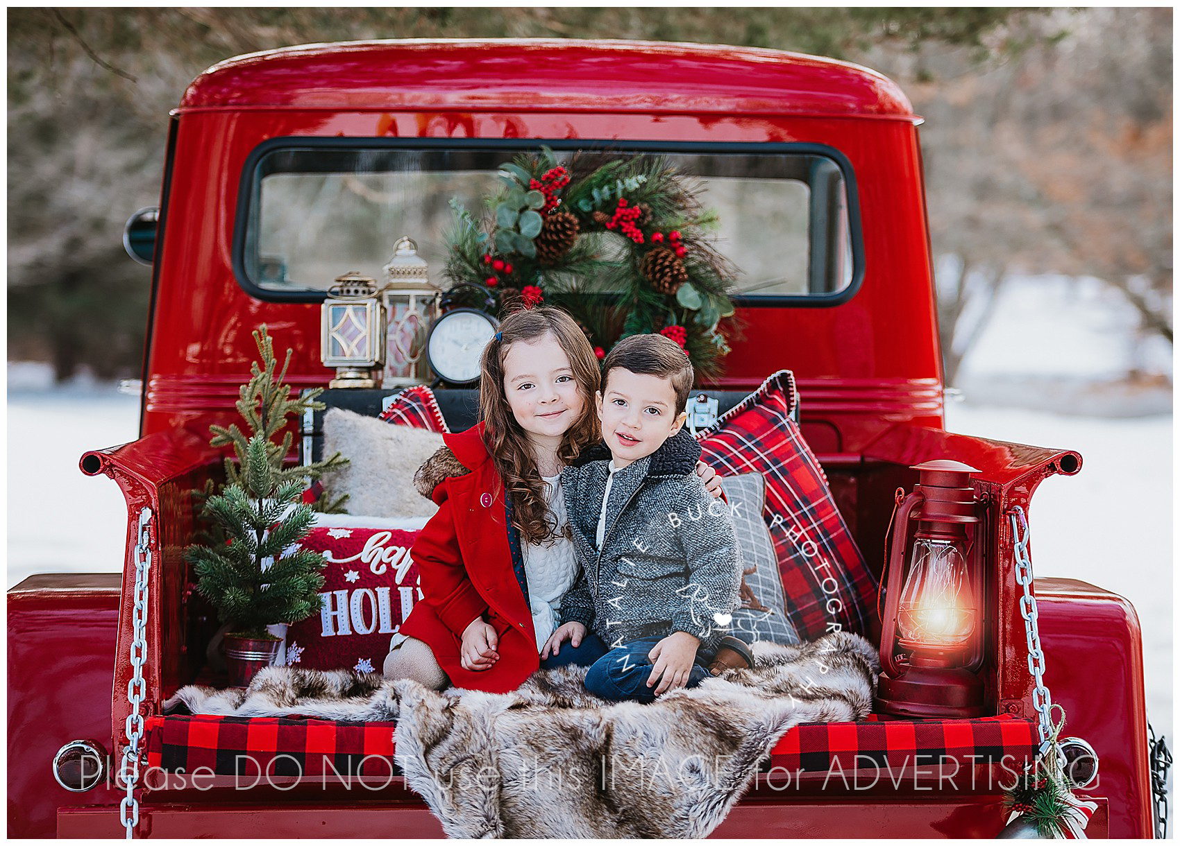 Red Truck Christmas Wallpapers