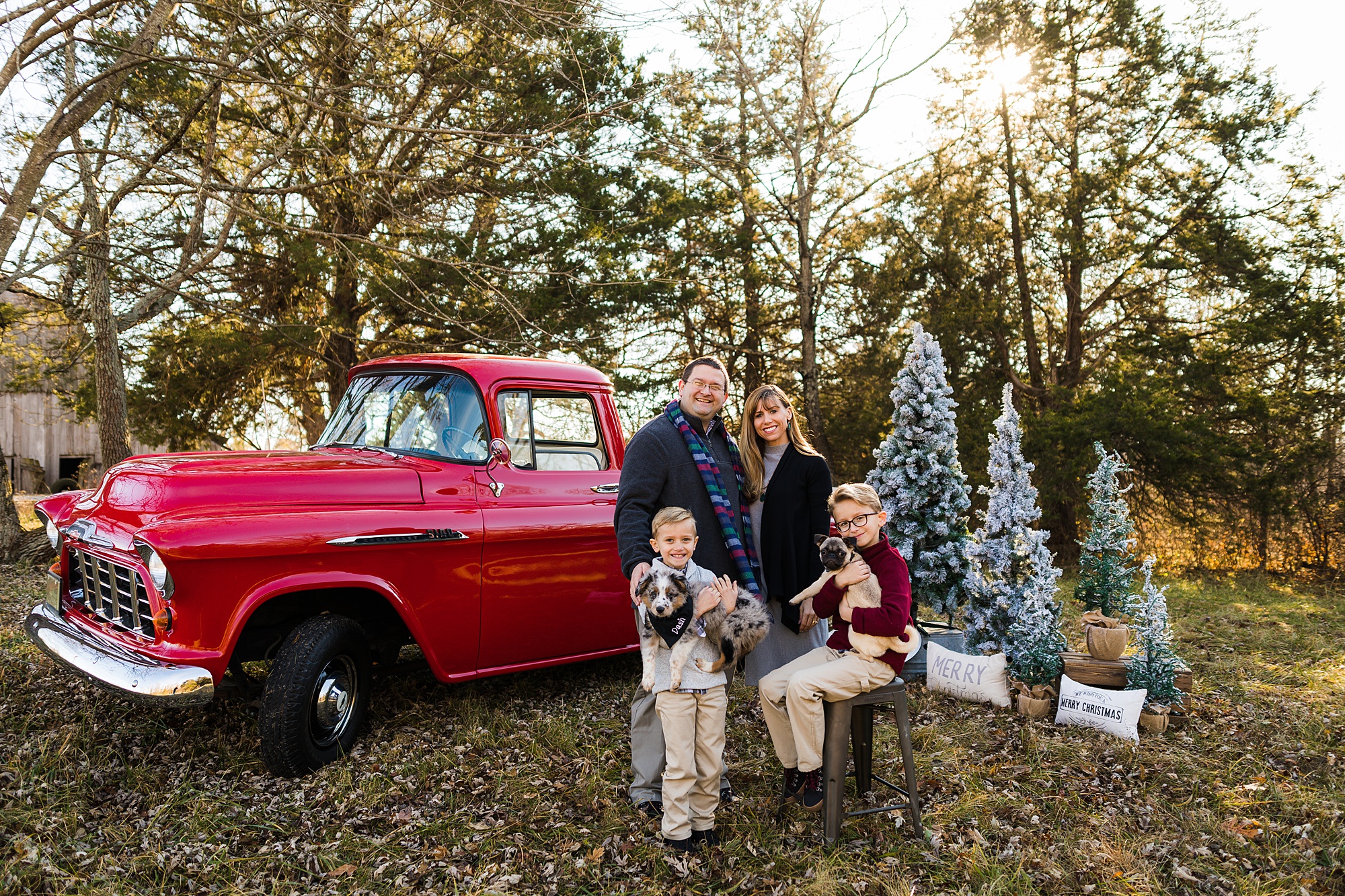 Red Truck Christmas Wallpapers