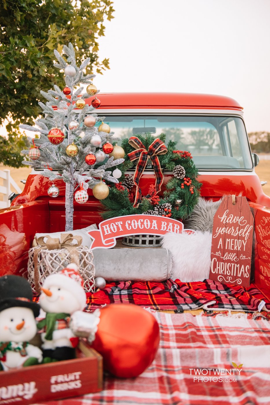 Red Truck Christmas Wallpapers