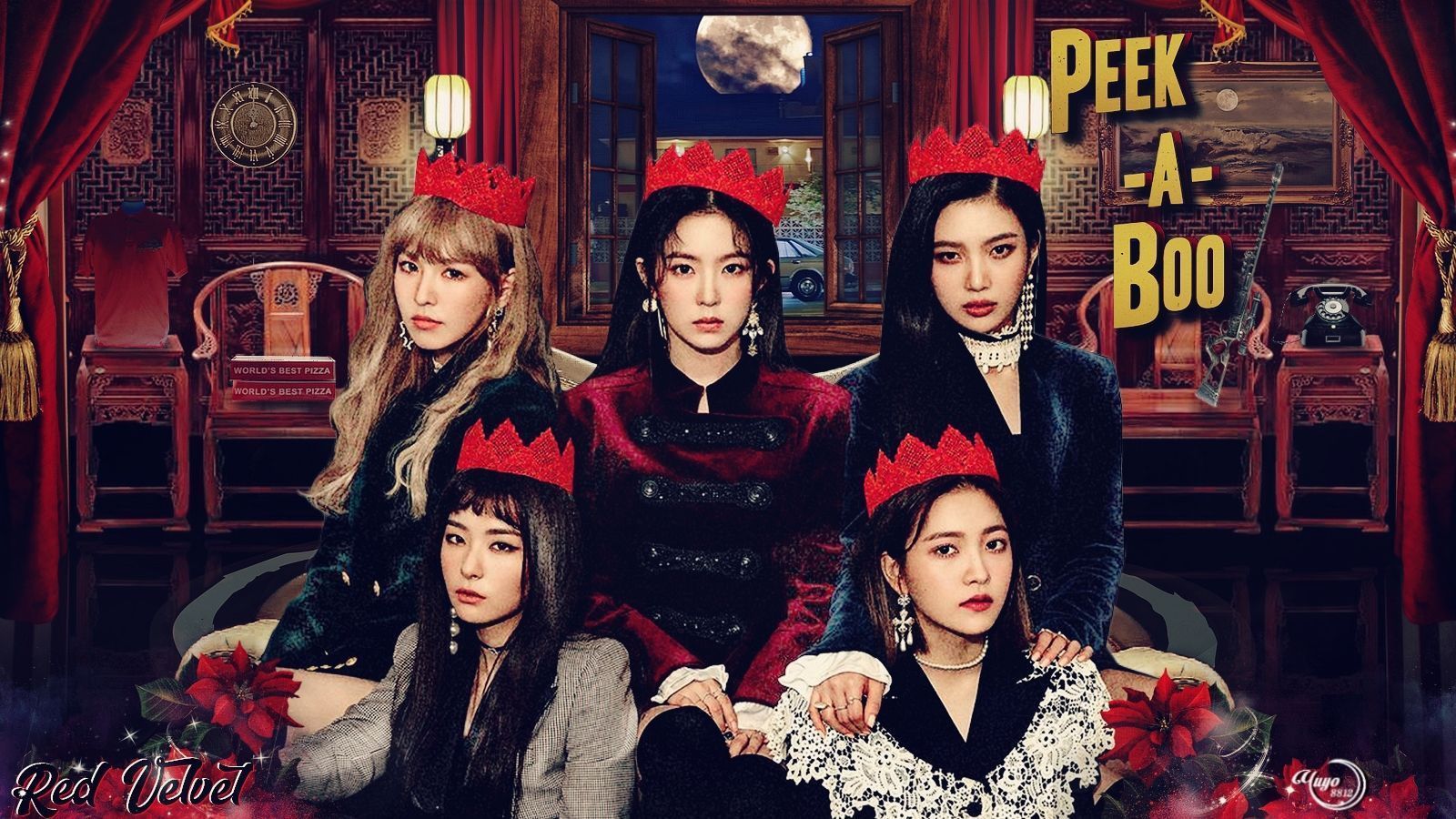 Red Velvet Hd Desktop Wallpapers