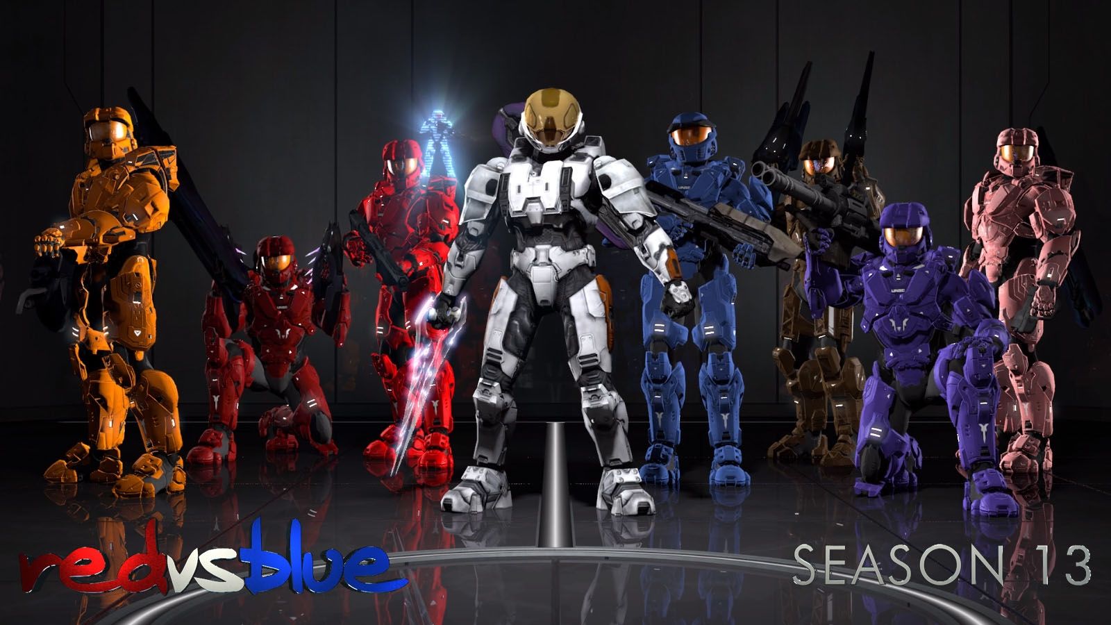 Red Vs Blue Characters Wallpapers