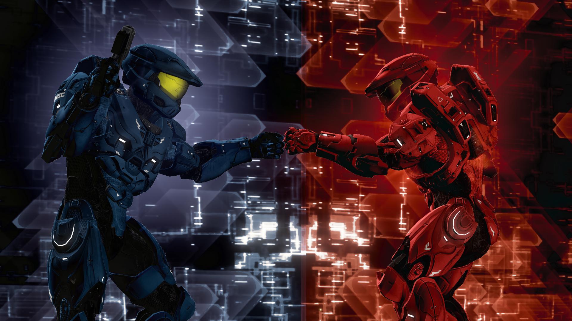 Red Vs. Blue Wallpapers