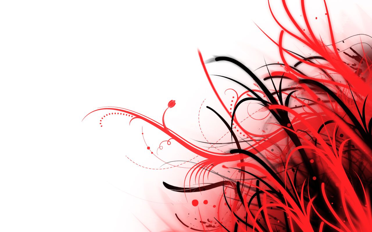 Red White And Black Abstract Wallpapers