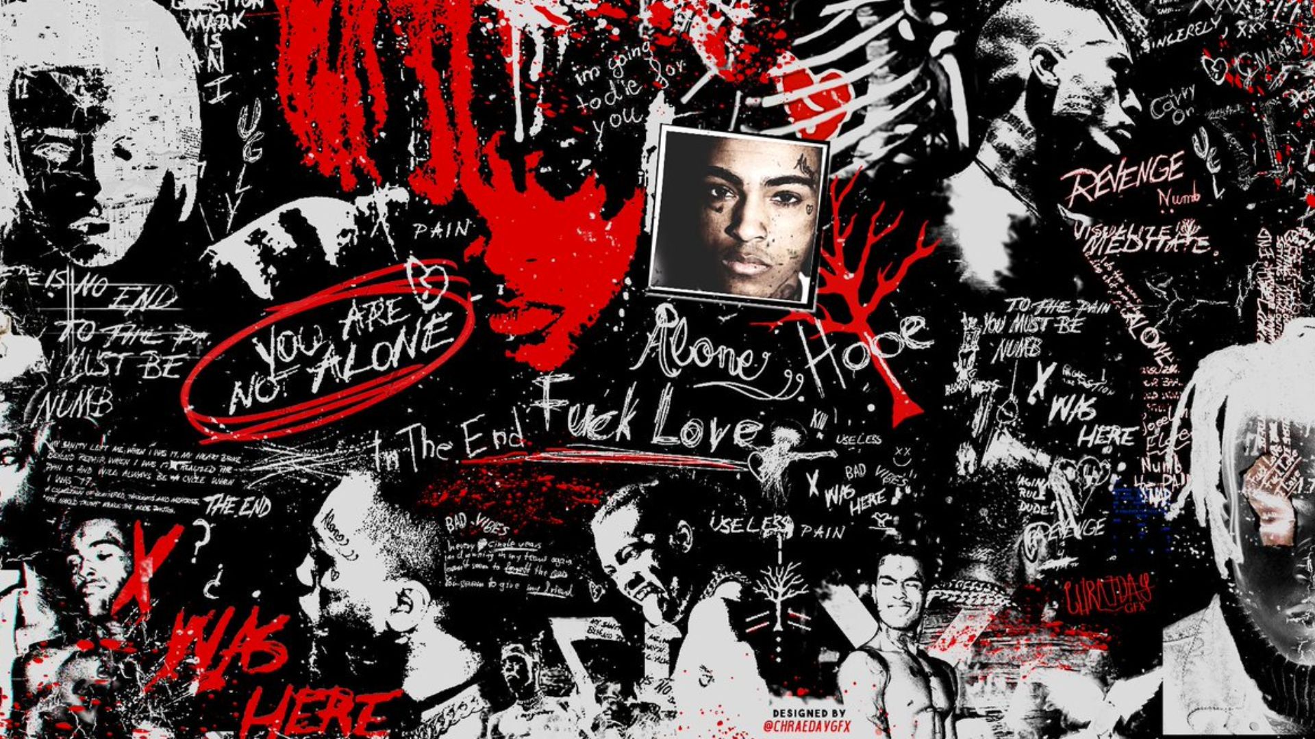 Red Xxxtentacion Wallpapers