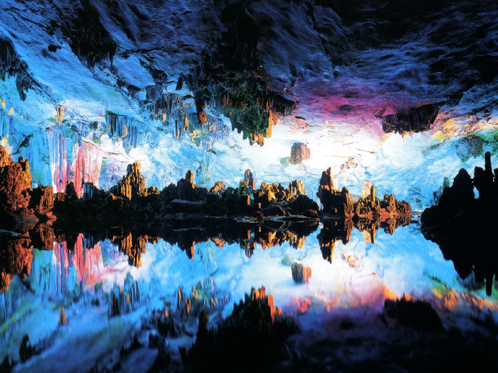 Reed Flute Cave Wallpapers