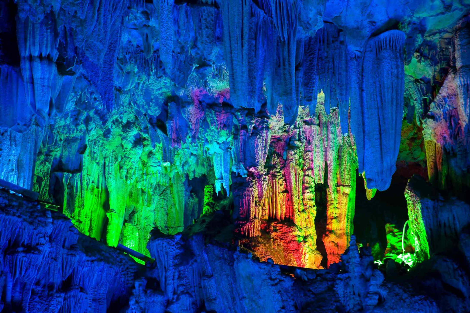 Reed Flute Cave Wallpapers