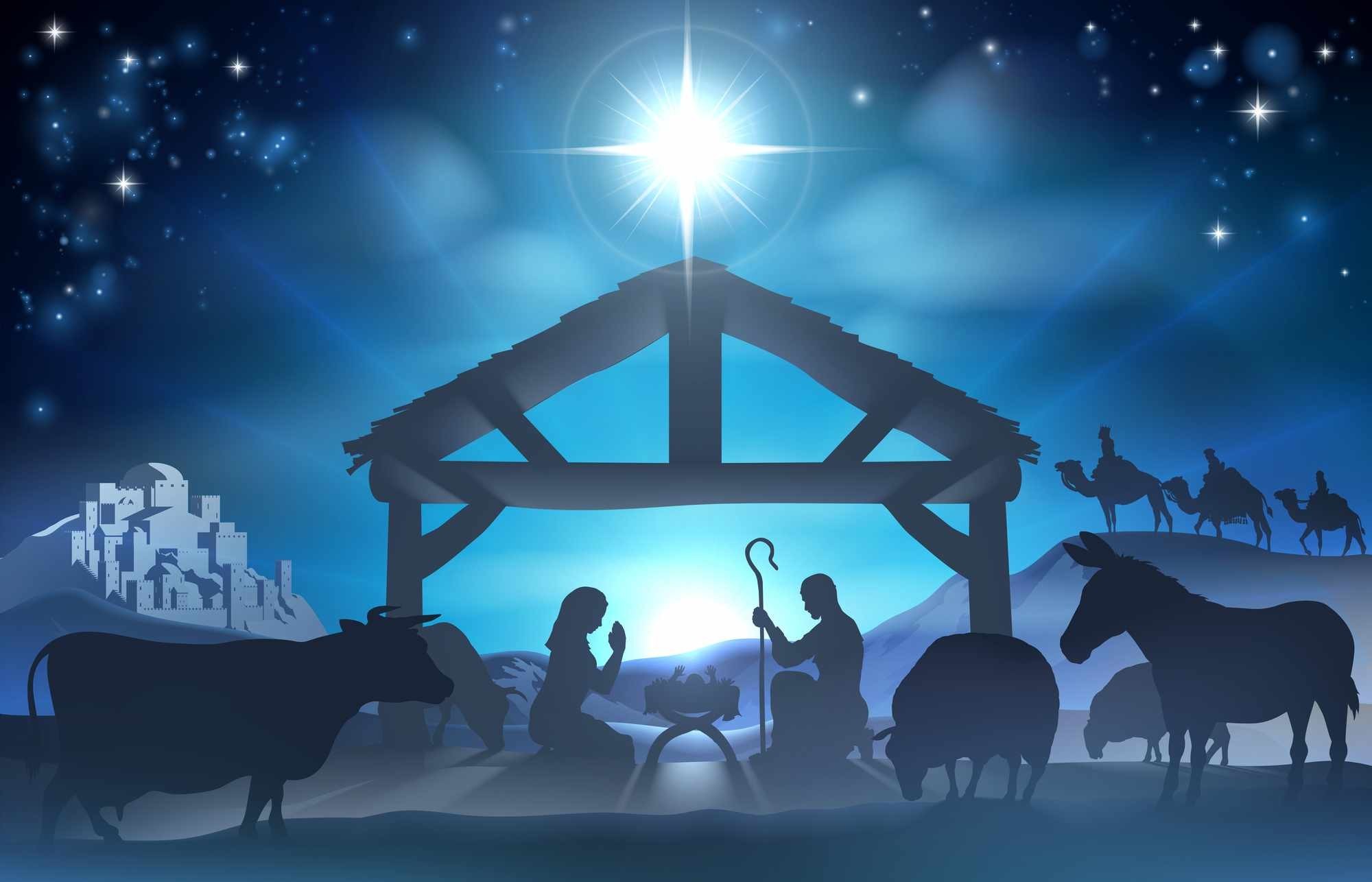 Religious Christmas Wallpapers
