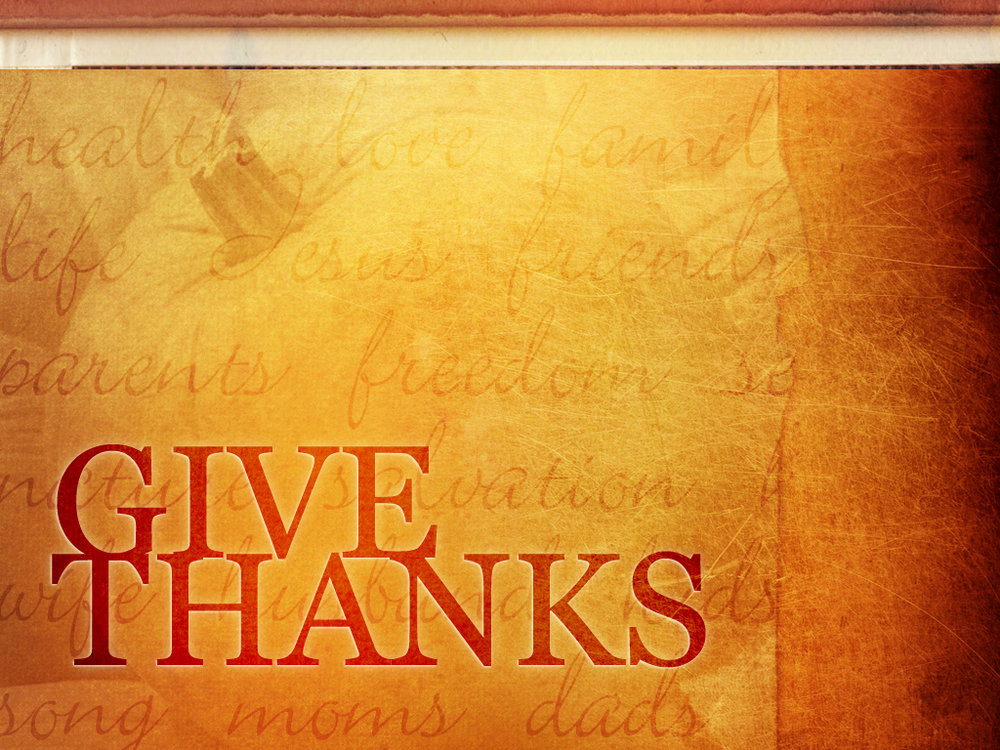 Religious Thanksgiving Background