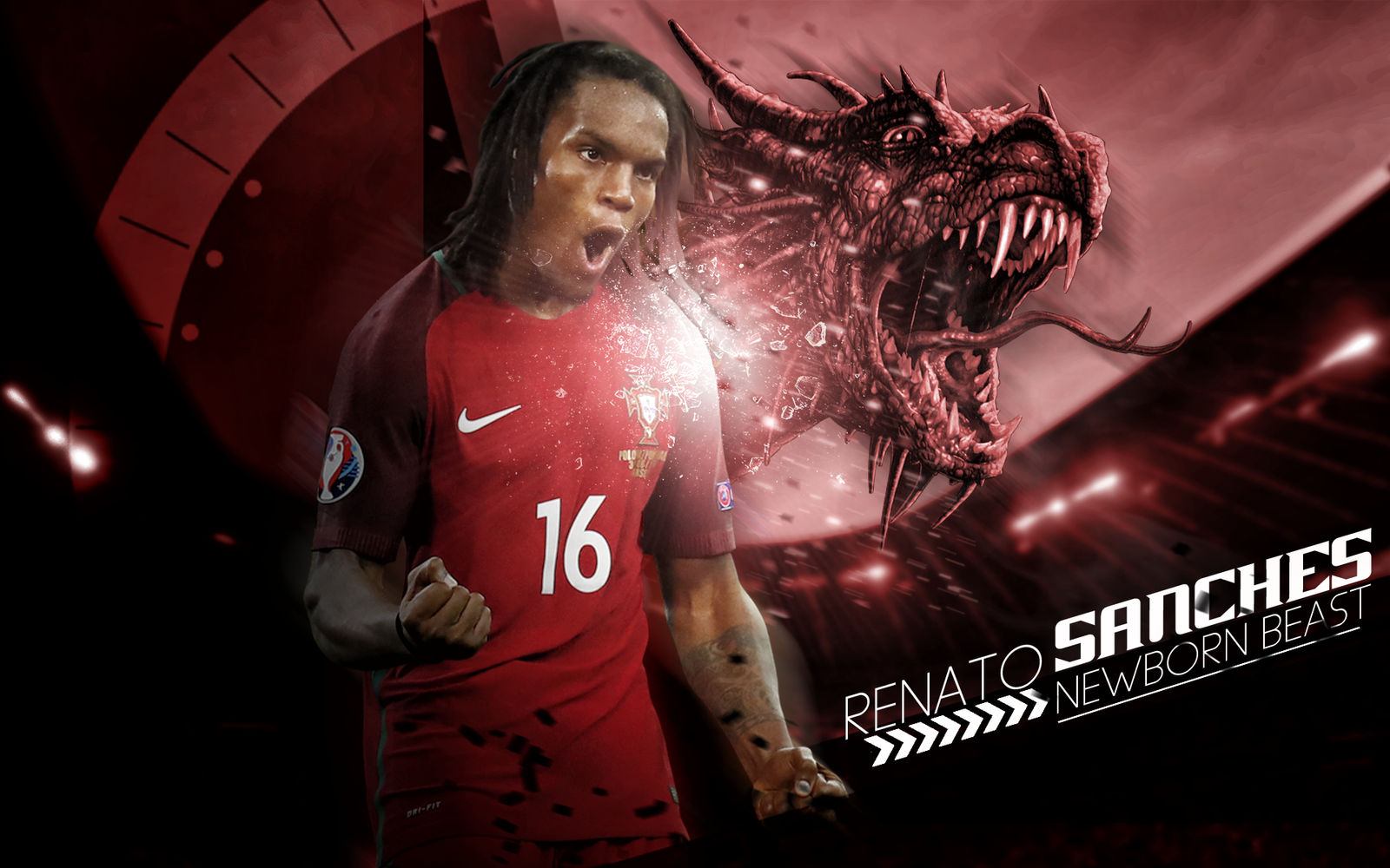 Renato Sanches Portuguese Footballer Wallpapers