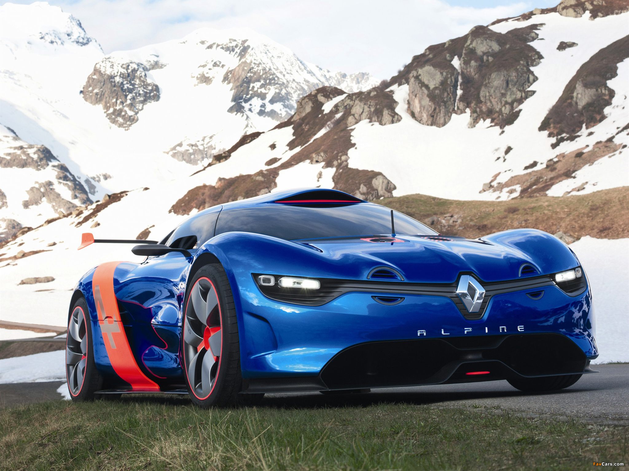 Renault Alpine Concept Car Wallpapers