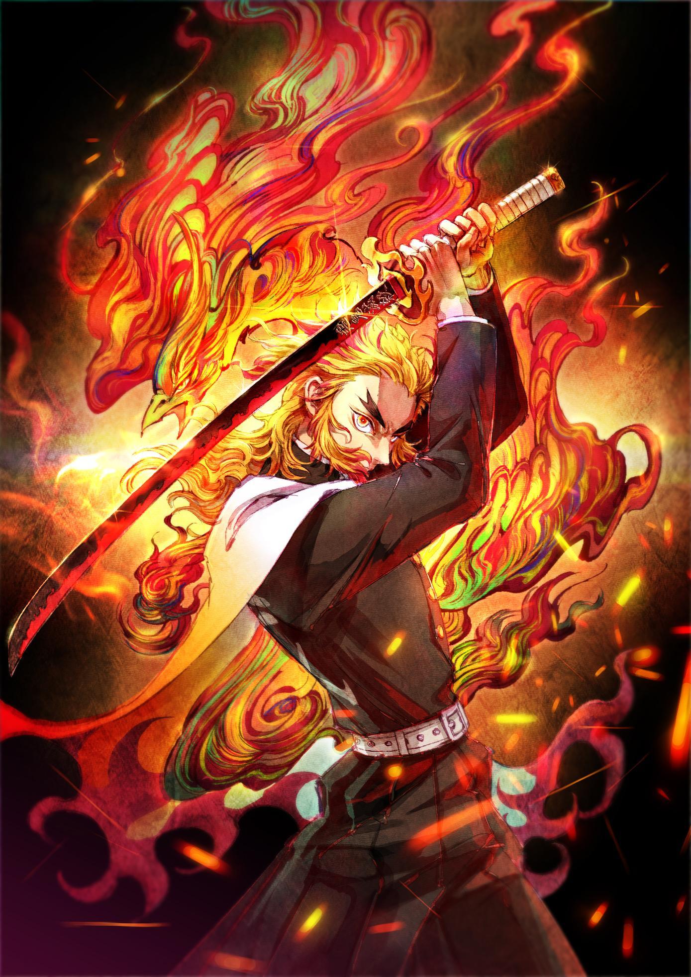 Rengoku Kyoujurou Anime Wallpapers