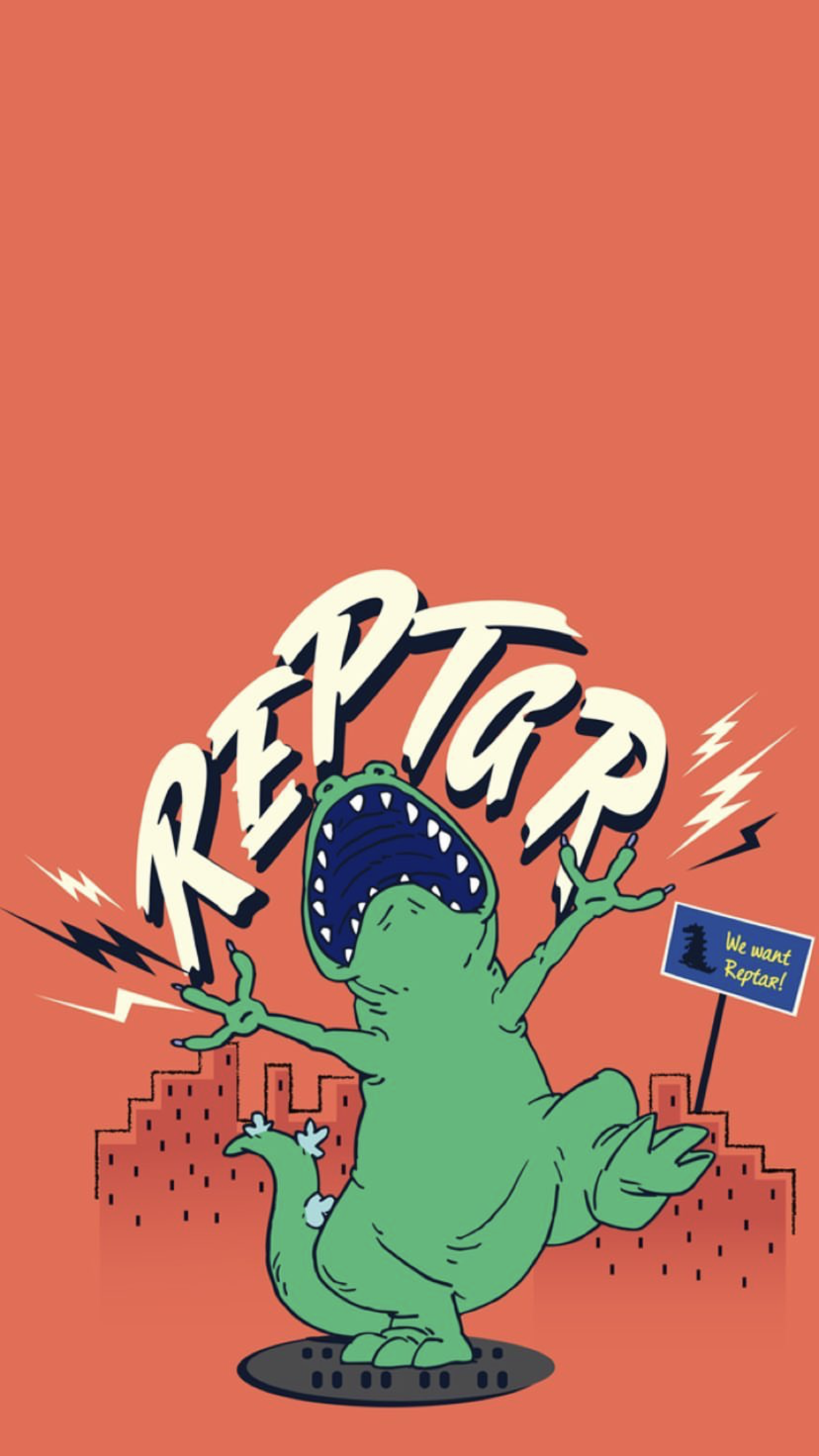 Reptar Background