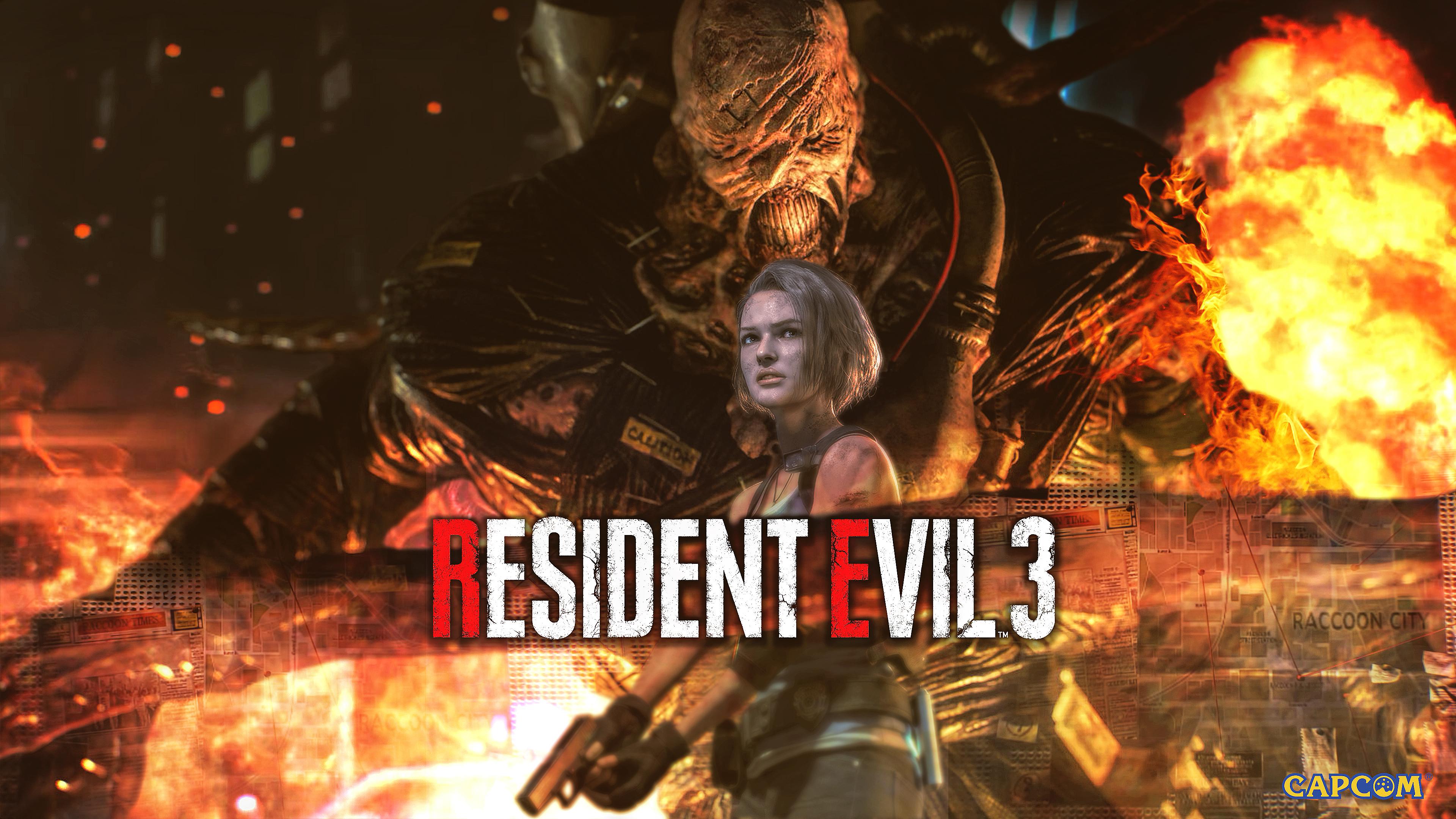 resident evil 3 remake Wallpapers