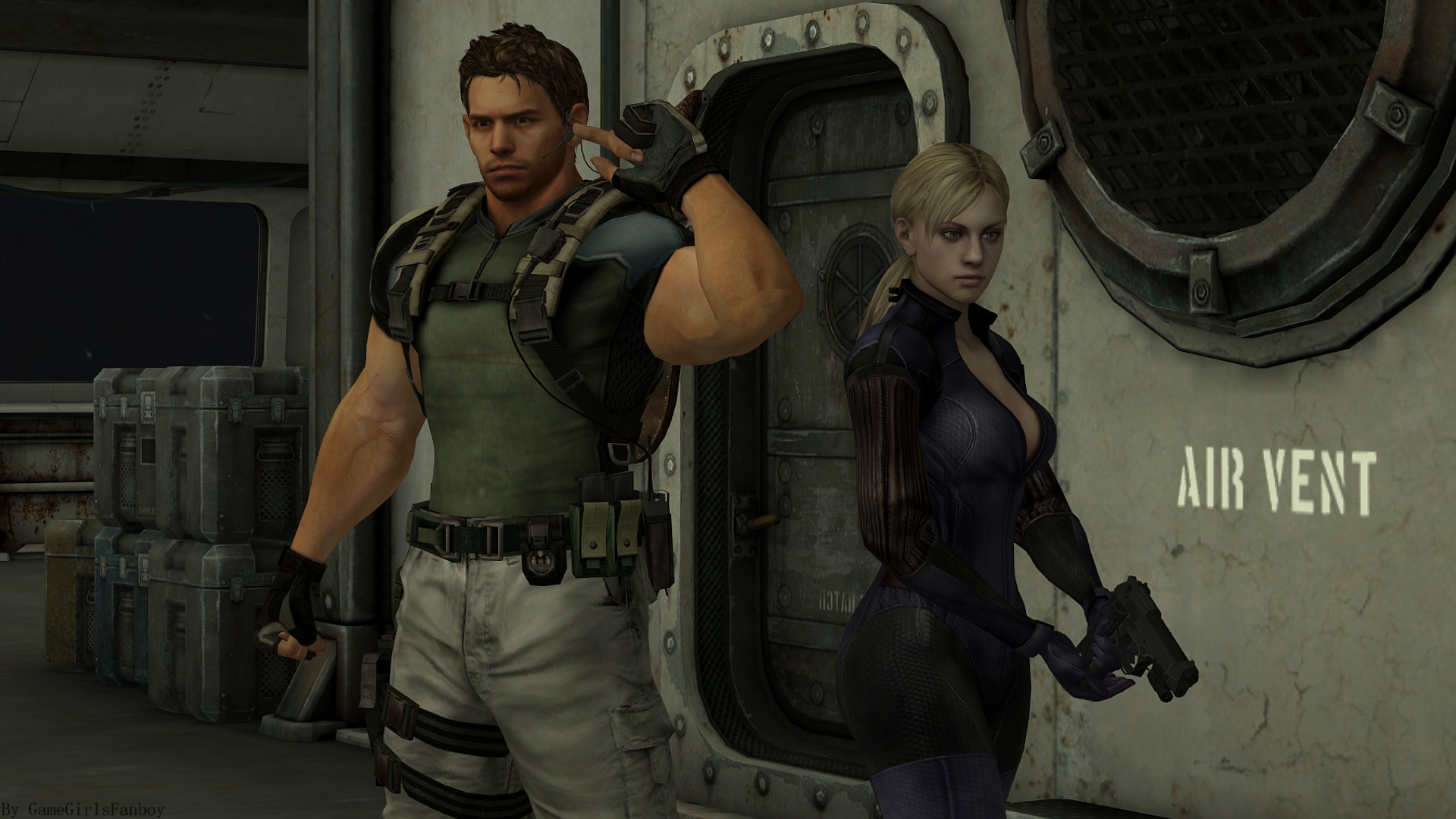 Поставь джил. Chris Redfield Resident Evil 5.