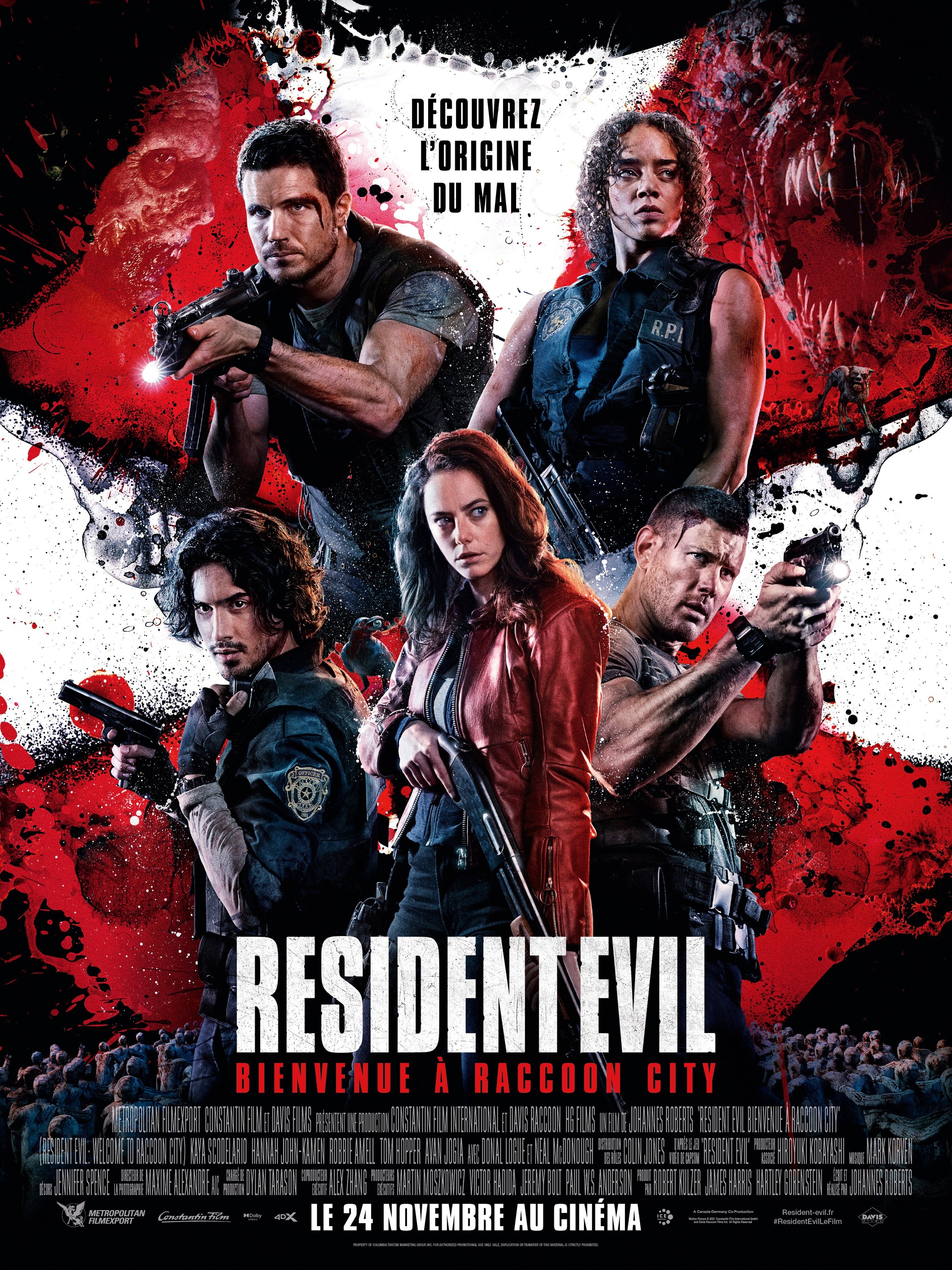 Resident Evil Welcome To Raccoon City Movie 2021 Wallpapers