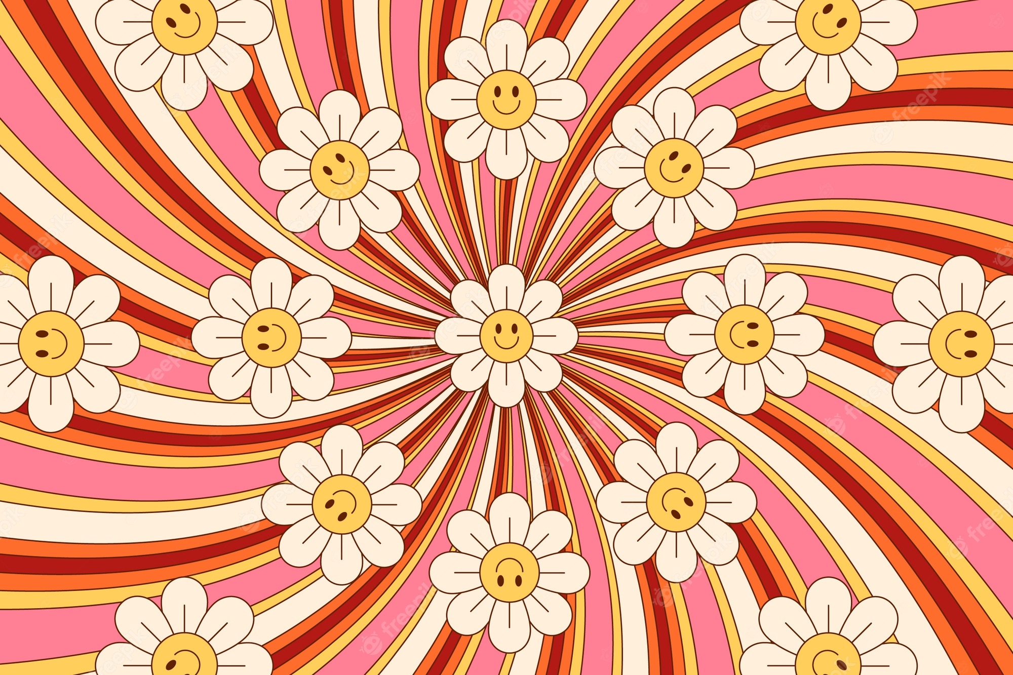 Retro 60S Background