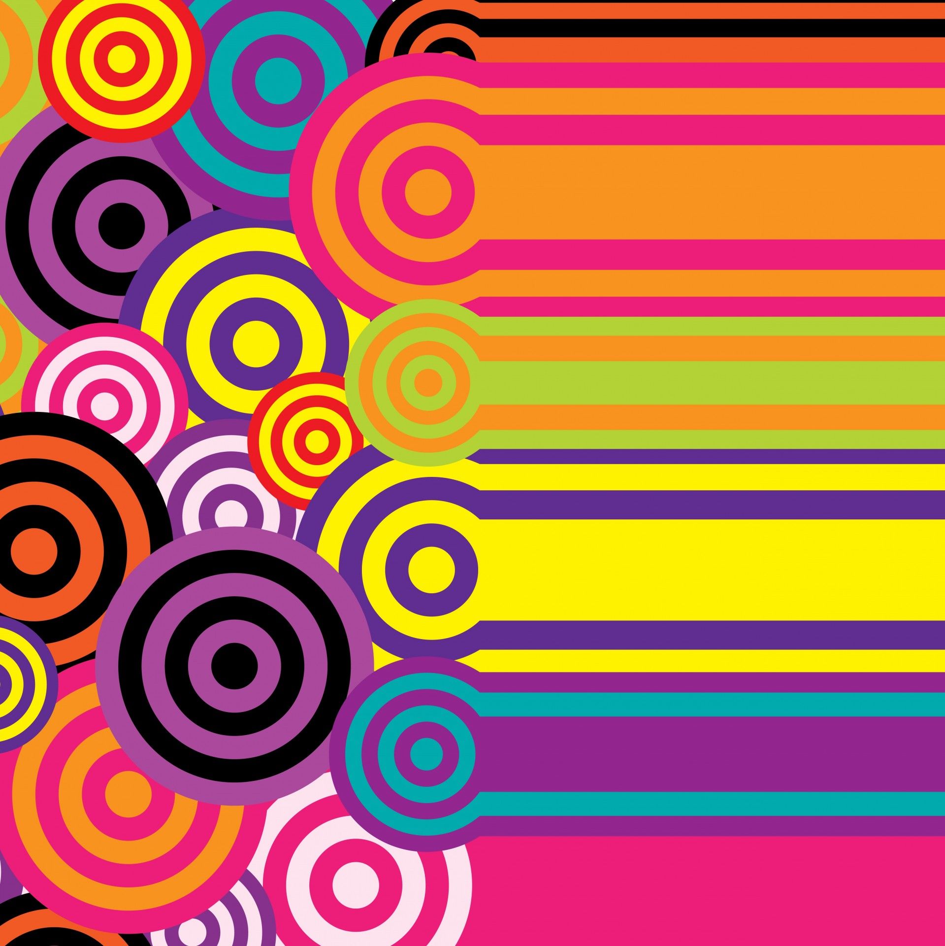 Retro 60S Background