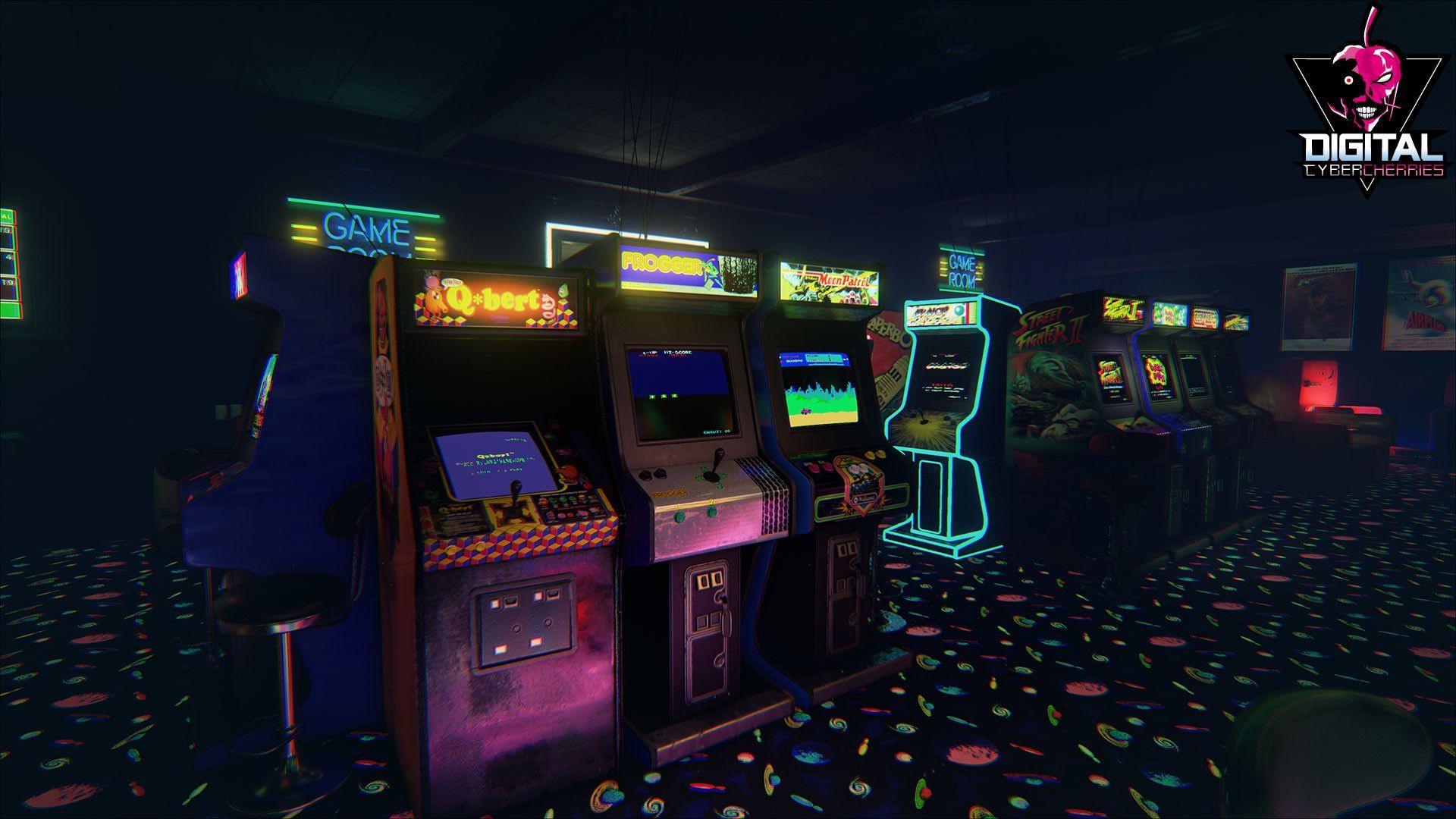 Retro 80S Arcade Wallpapers