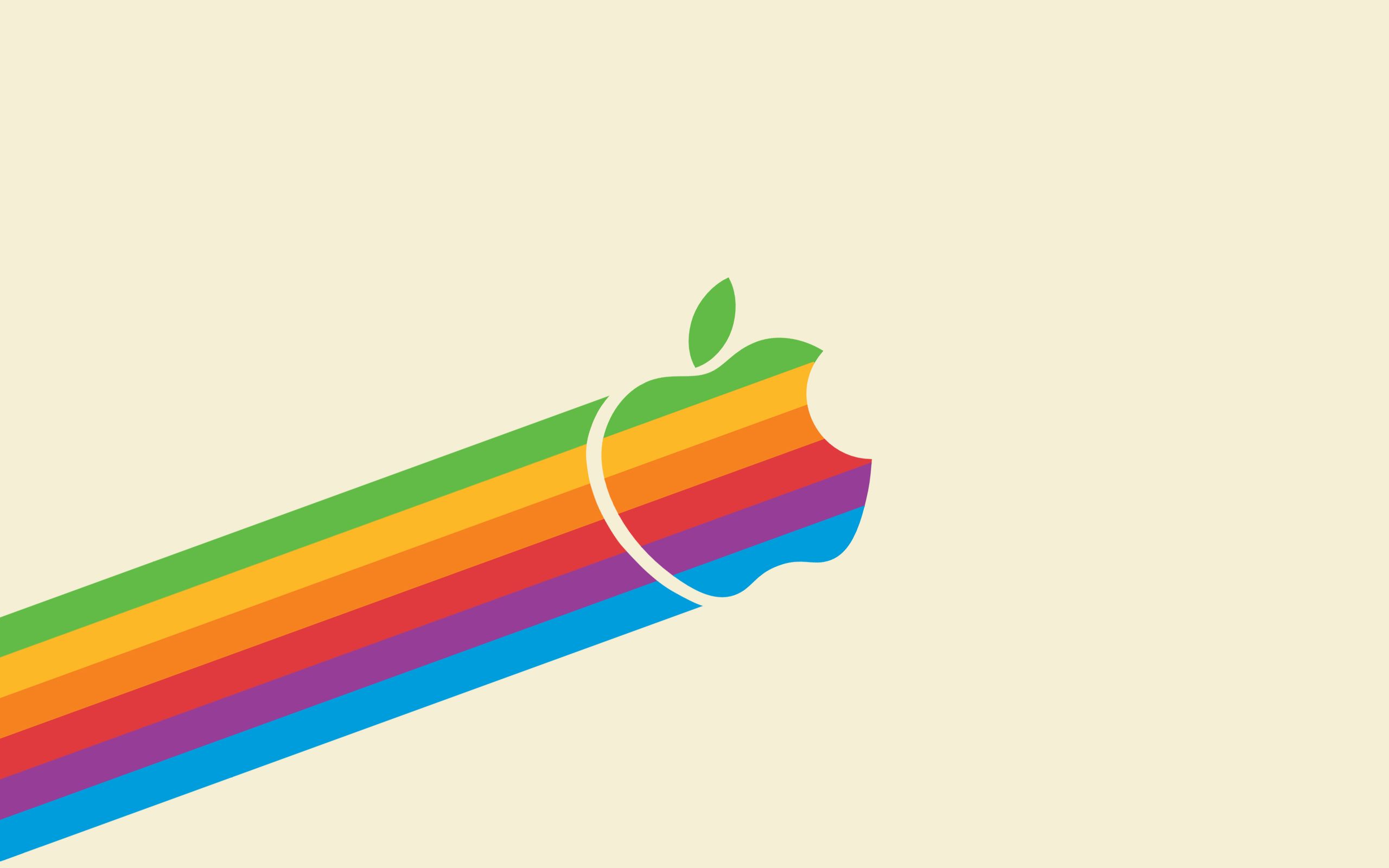 Retro Apple Logo Wallpapers