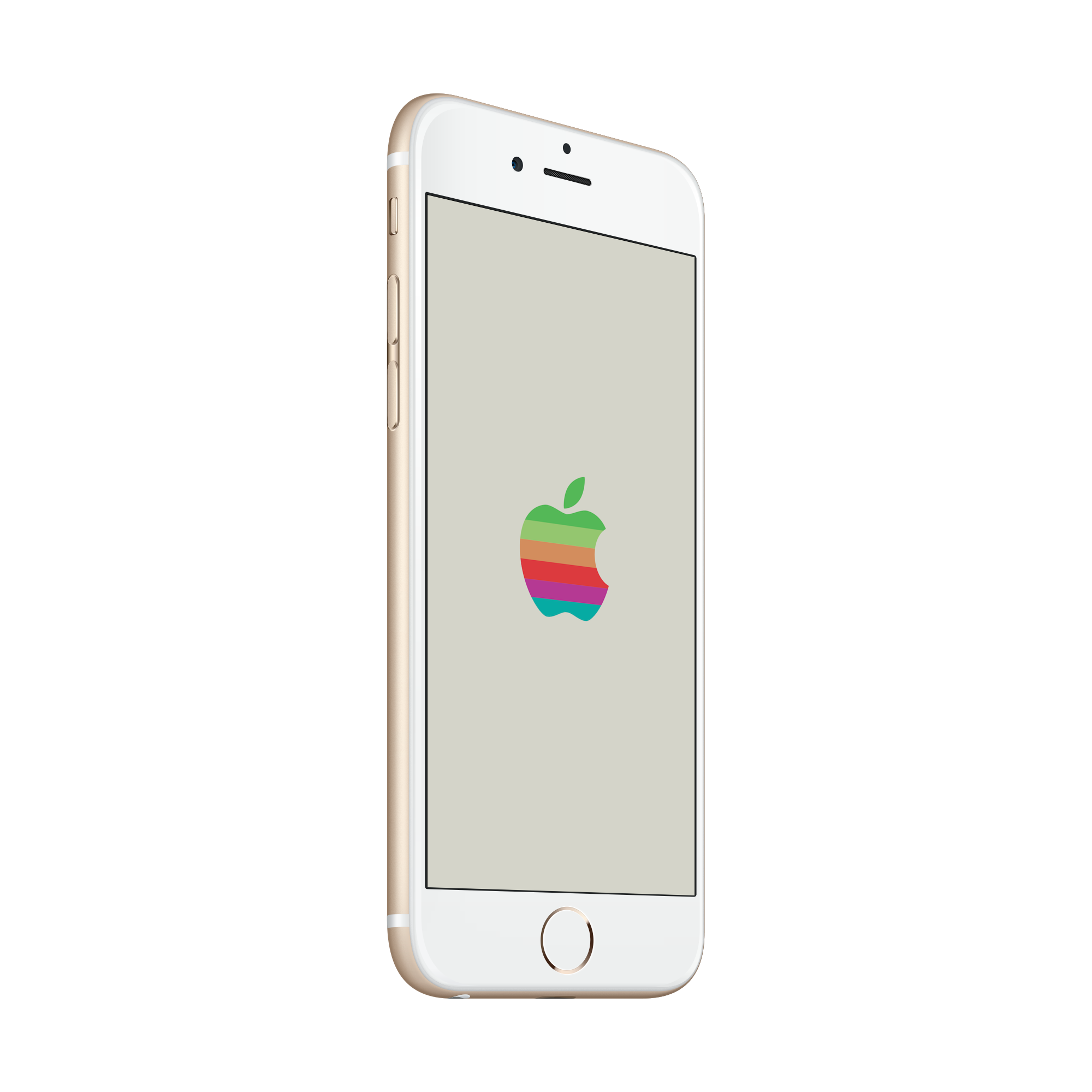 Retro Apple Logo Wallpapers