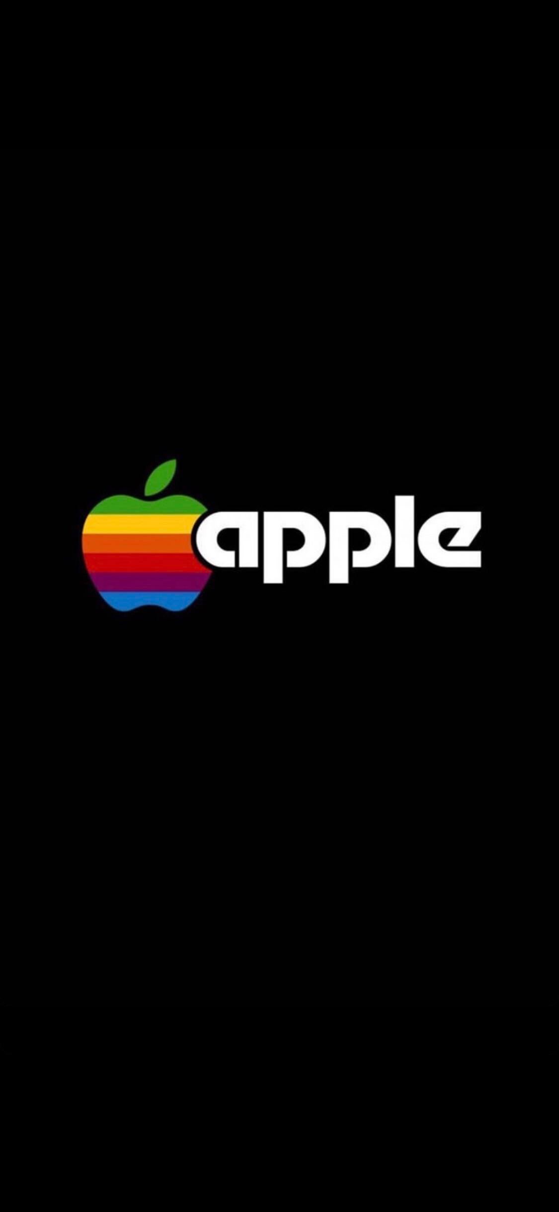 Retro Apple Logo Wallpapers