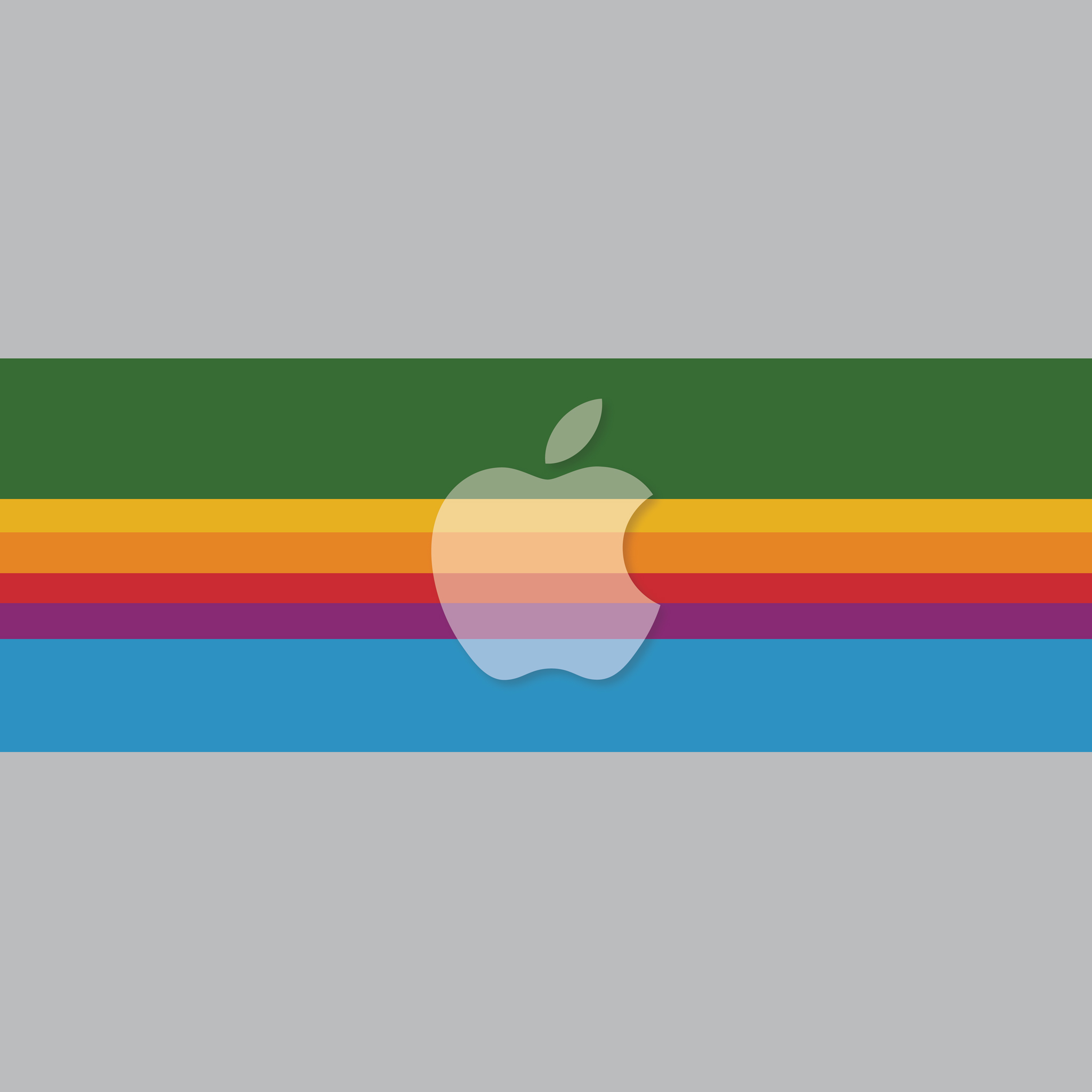 Retro Apple Logo Wallpapers