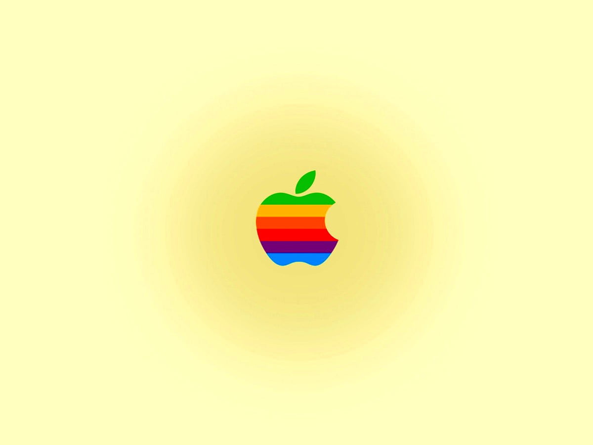 Retro Apple Logo Wallpapers