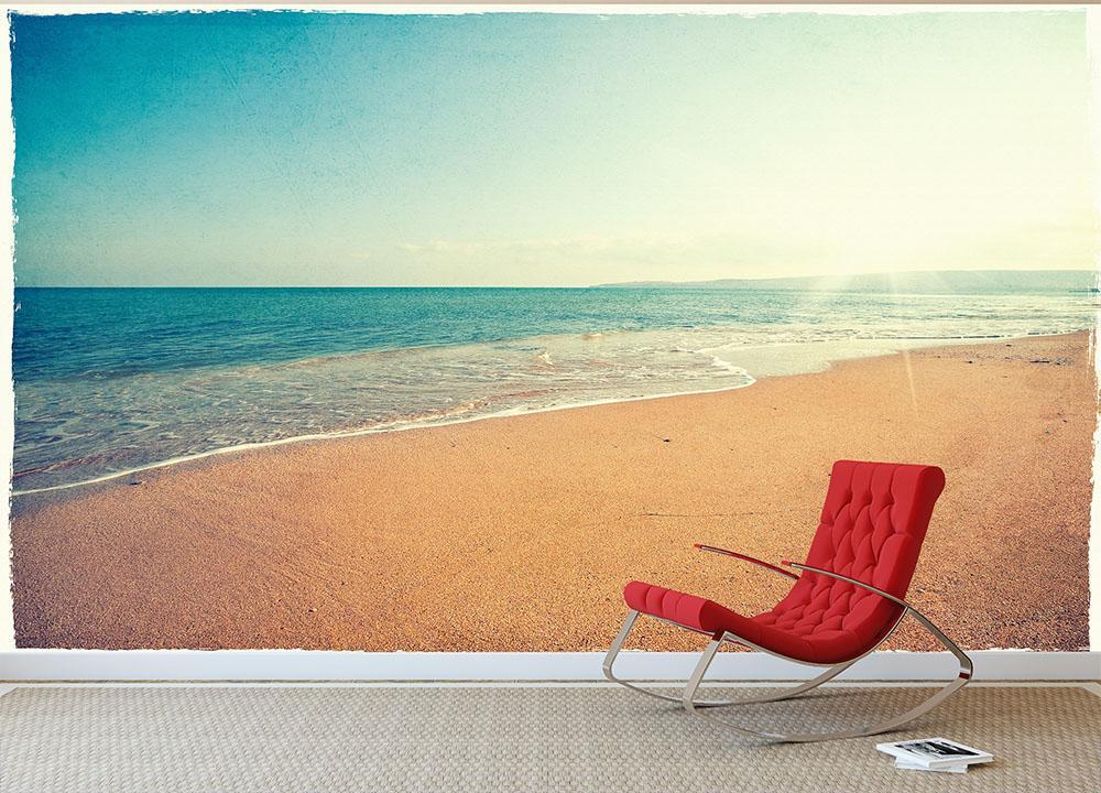 Retro Beach Art Wallpapers Wallpapers