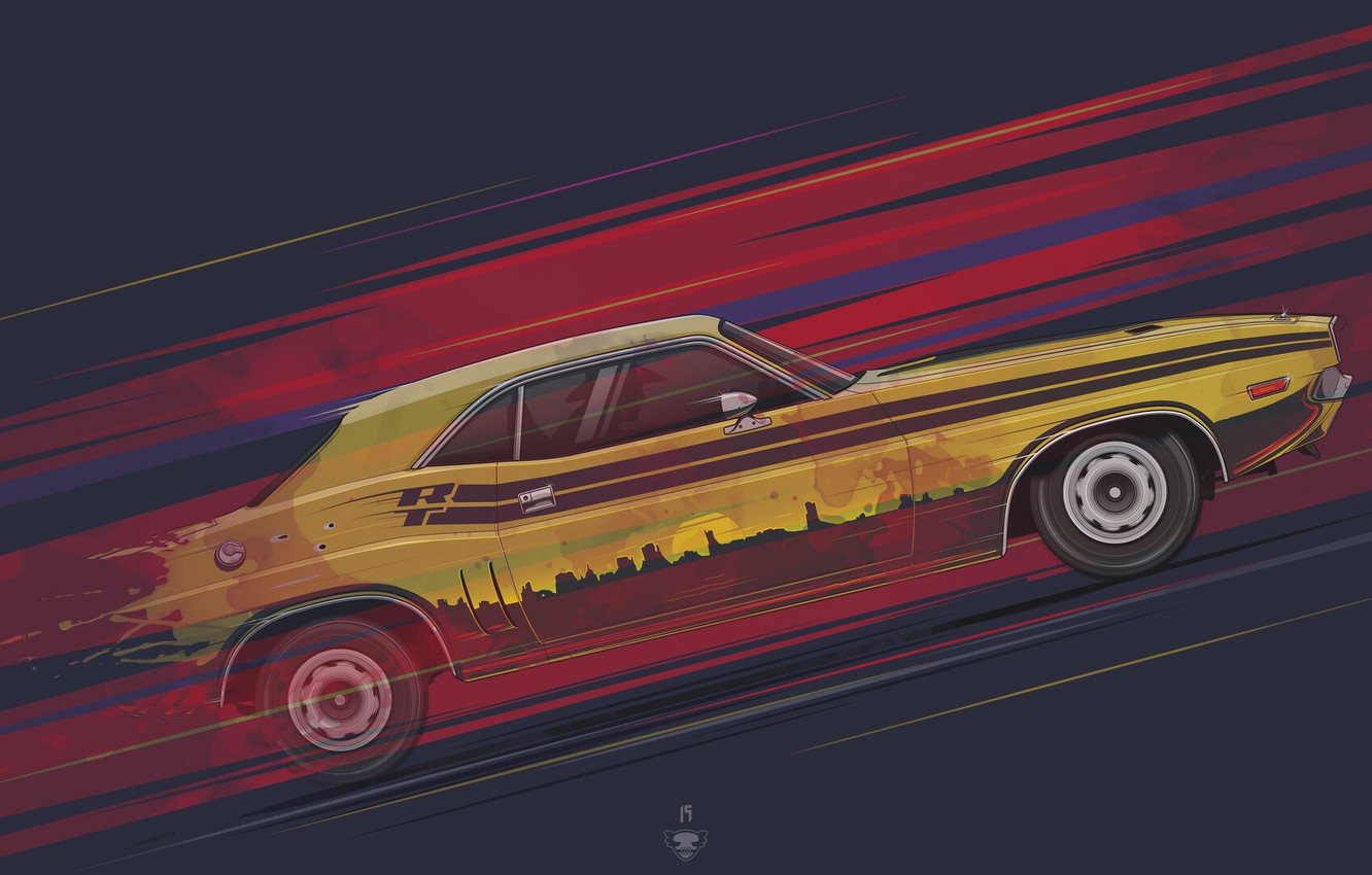 Retro Car Art Wallpapers