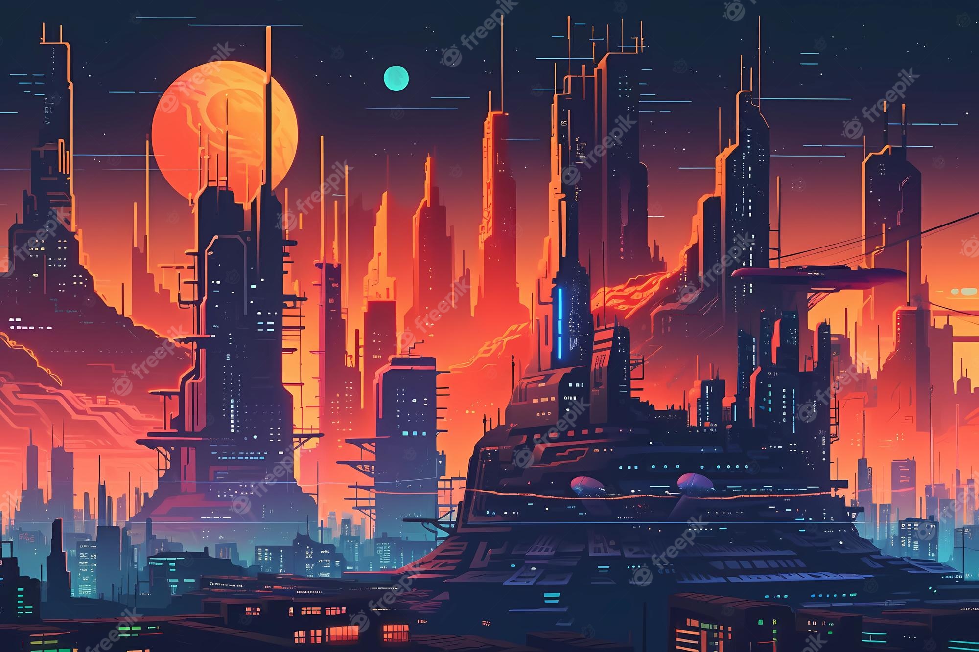 Retro City Wallpapers