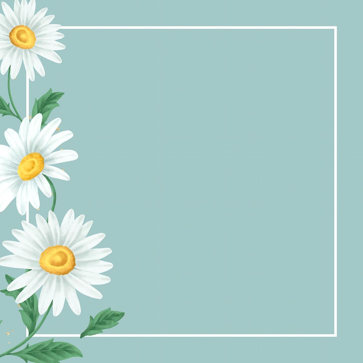 Retro Daisy Wallpapers