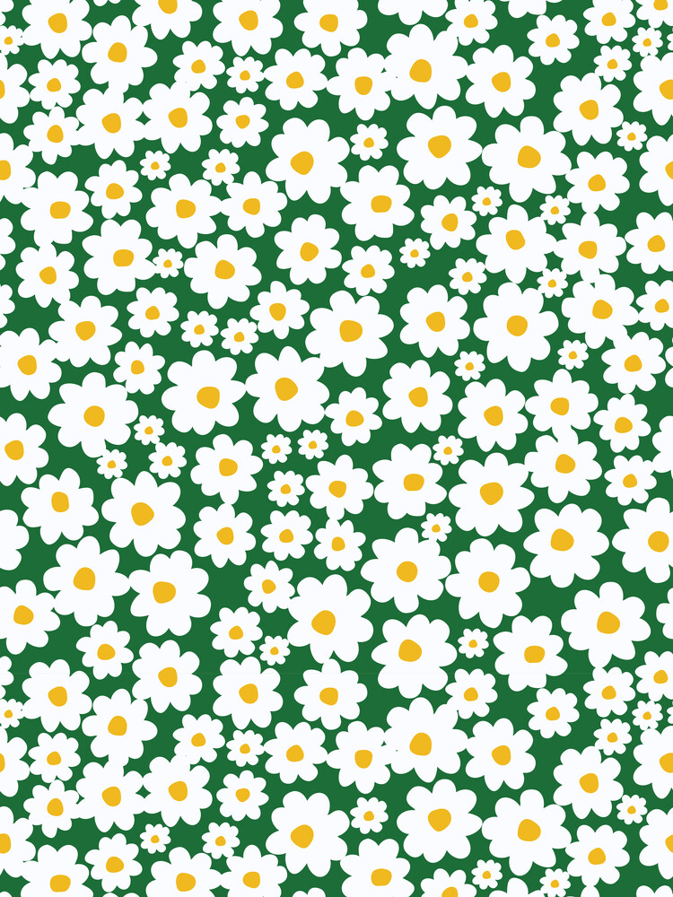 Retro Daisy Wallpapers