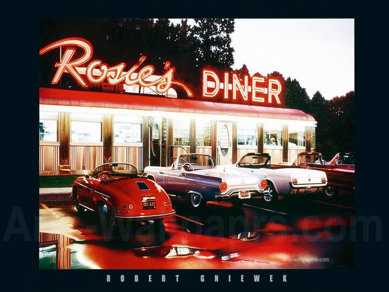 Retro Diner Wallpapers