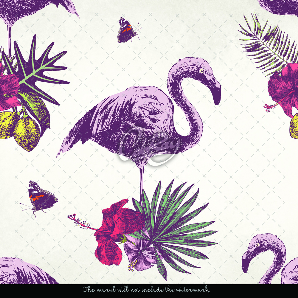 Retro Flamingo Wallpapers