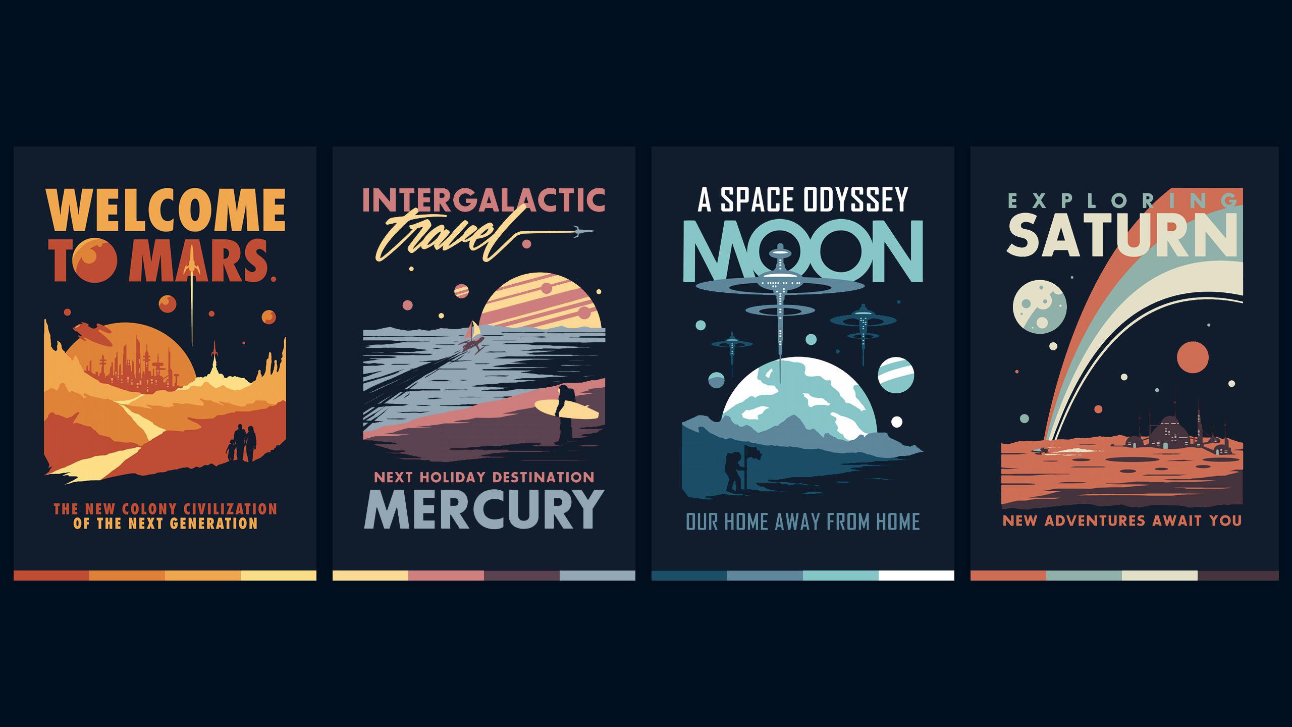 Retro Futuristic Wallpapers