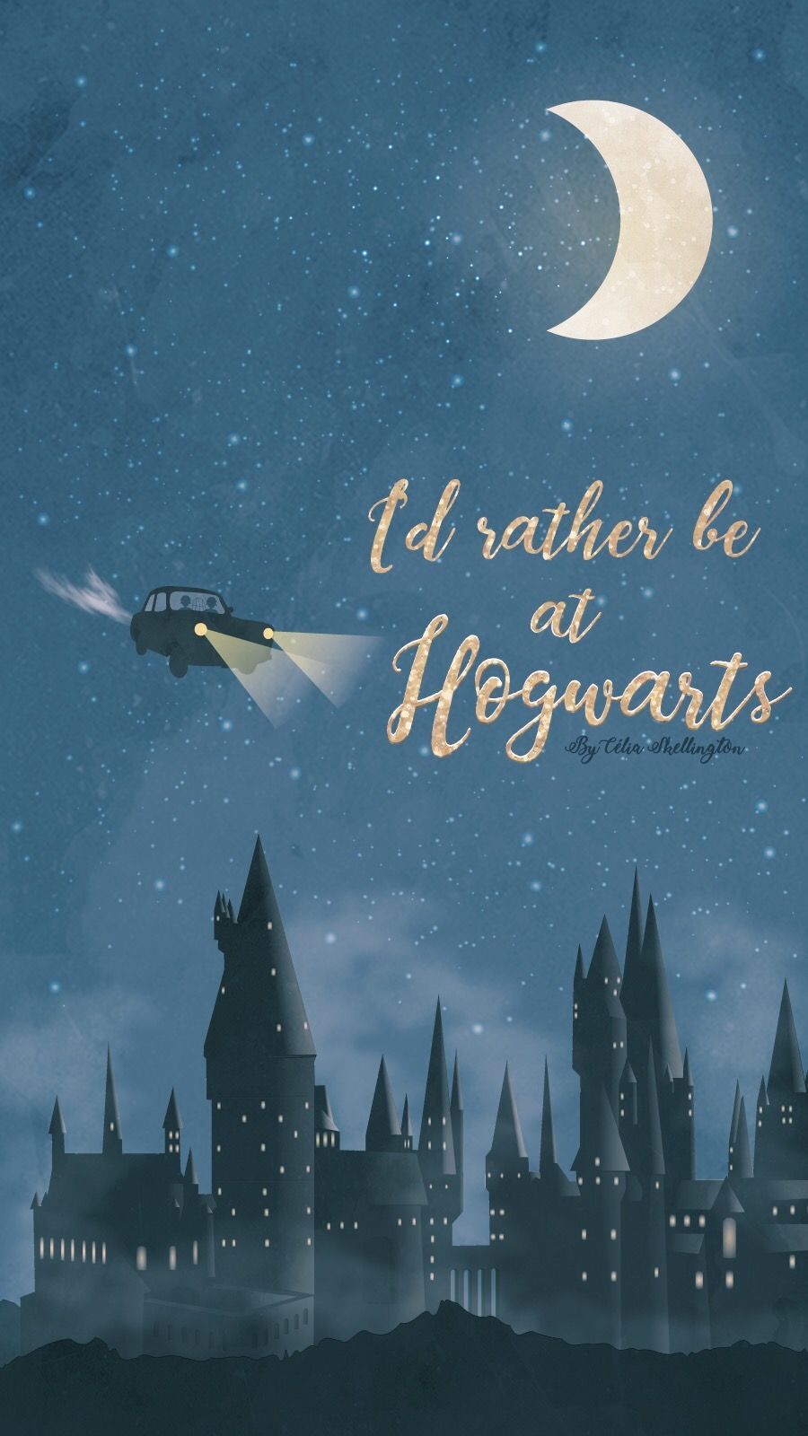 Retro Harry Potter Posters Wallpapers