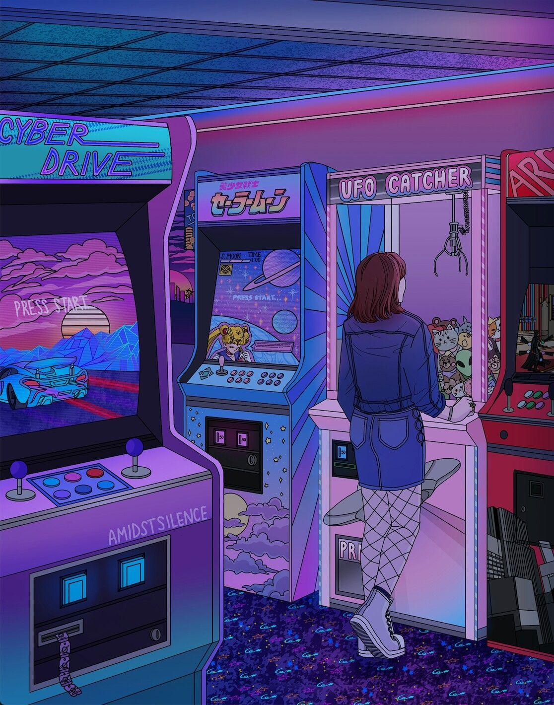 Retro Lofi Anime Aesthetic Wallpapers