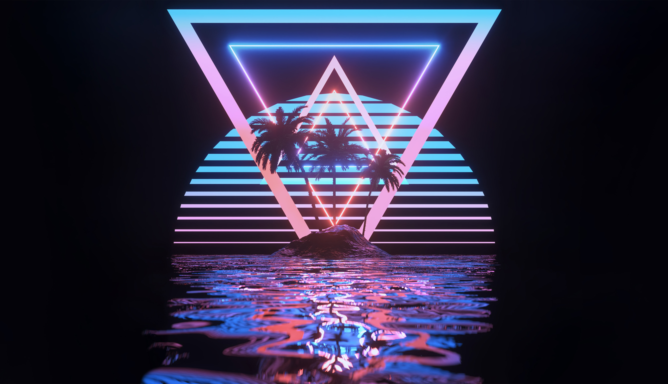 Retro Neon Wallpapers Wallpapers