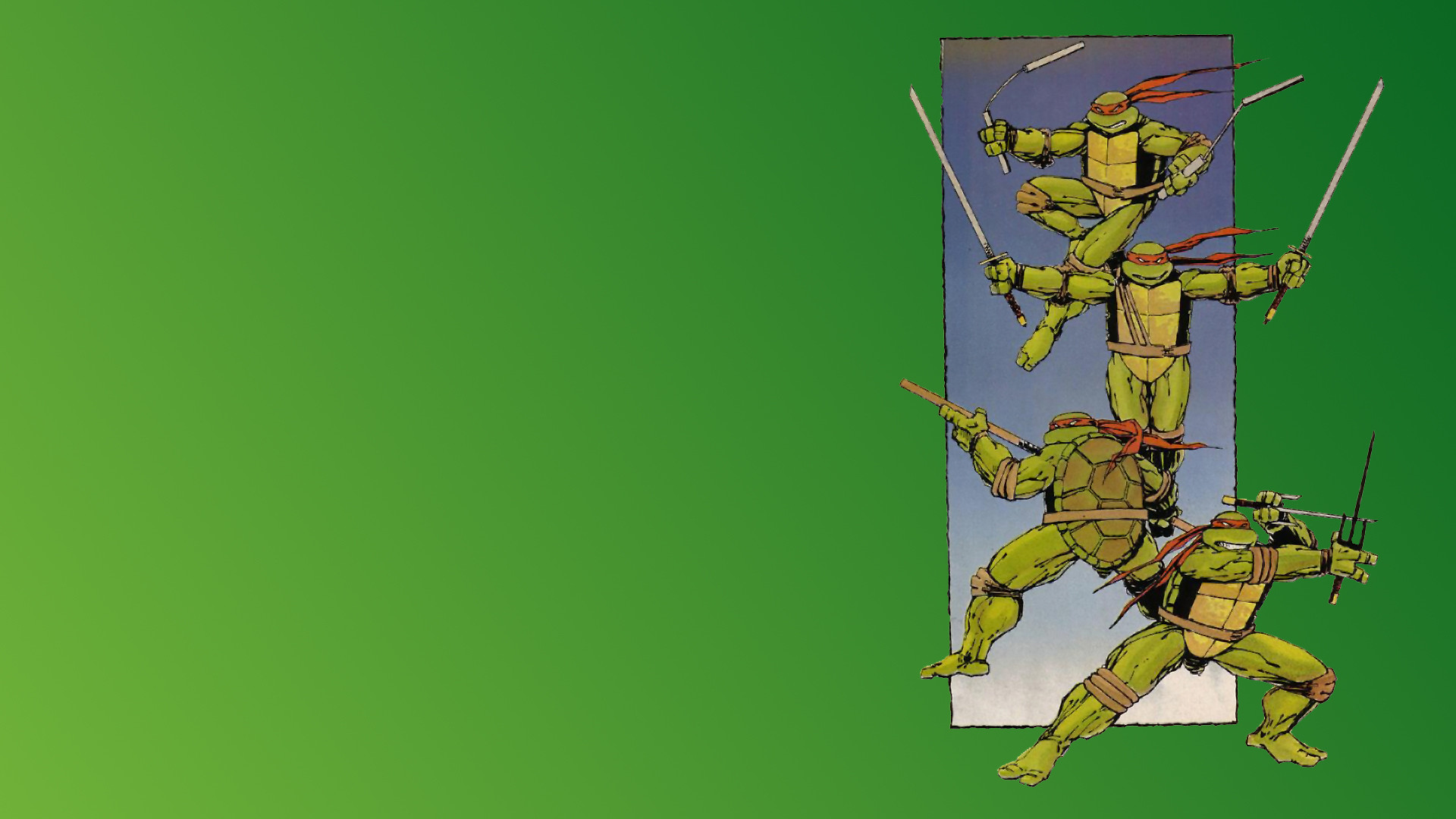 Retro Ninja Turtles Wallpaper Wallpapers