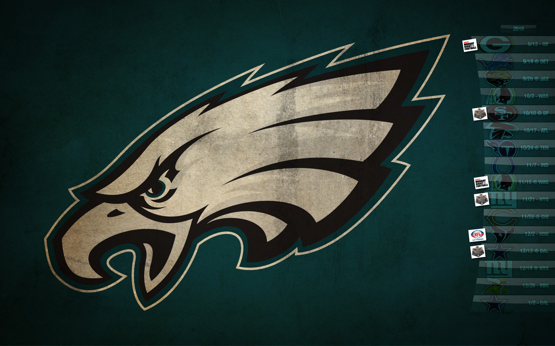 Retro Philadelphia Eagles Logo Wallpapers Wallpapers